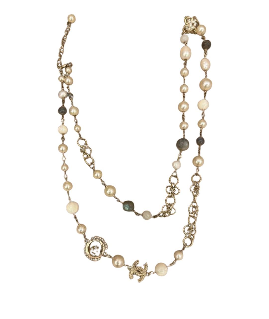 CHANEL Мульти жемчужное колье, фото 1