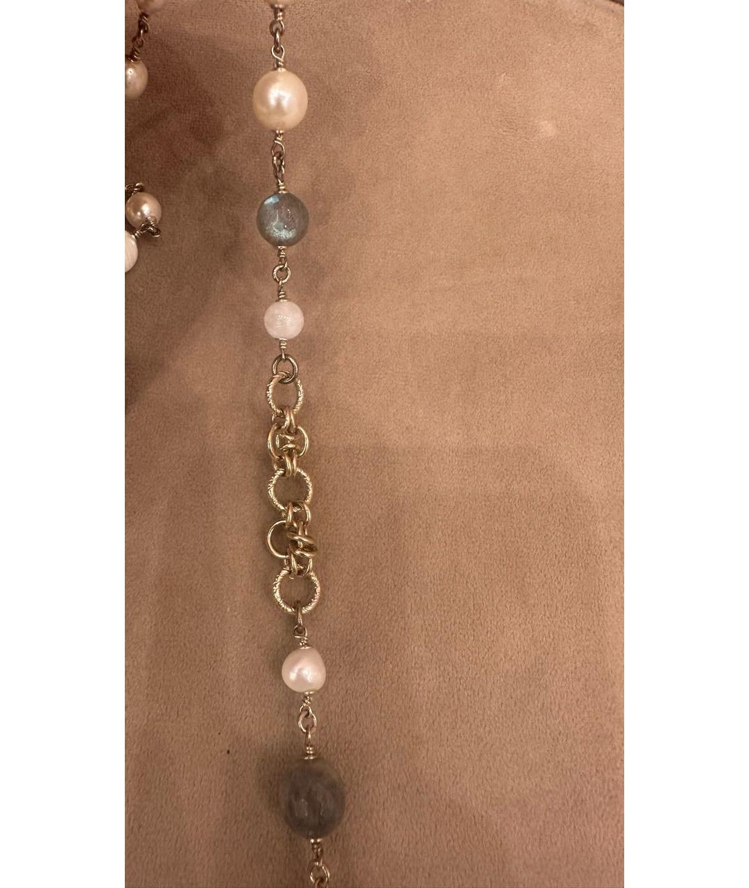 CHANEL Мульти жемчужное колье, фото 4