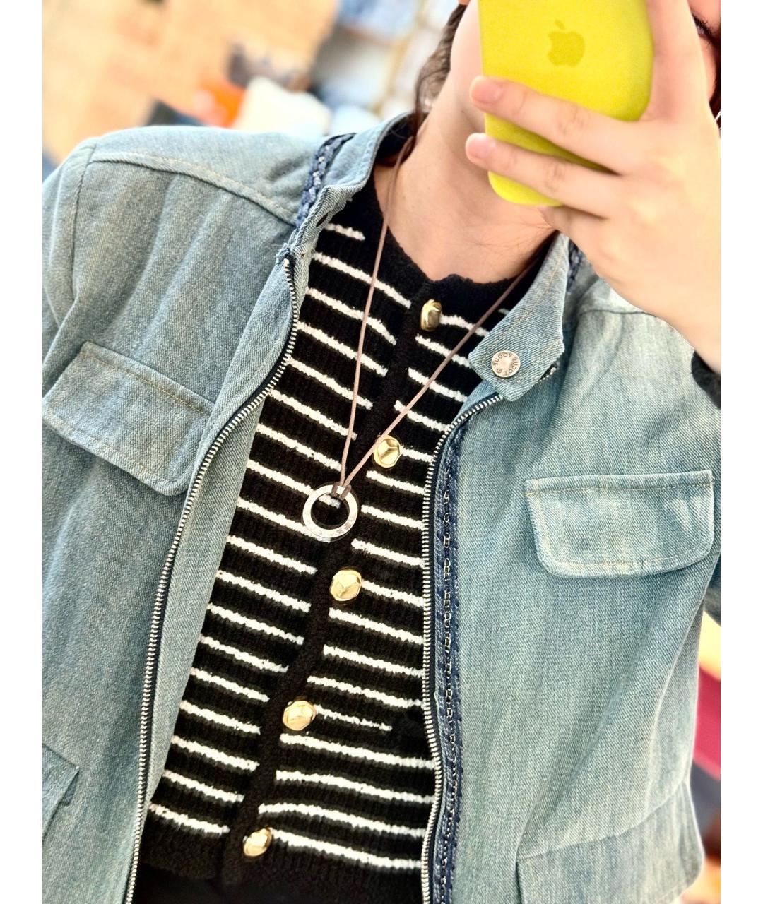 BVLGARI Серебряное колье из белого золота, фото 6