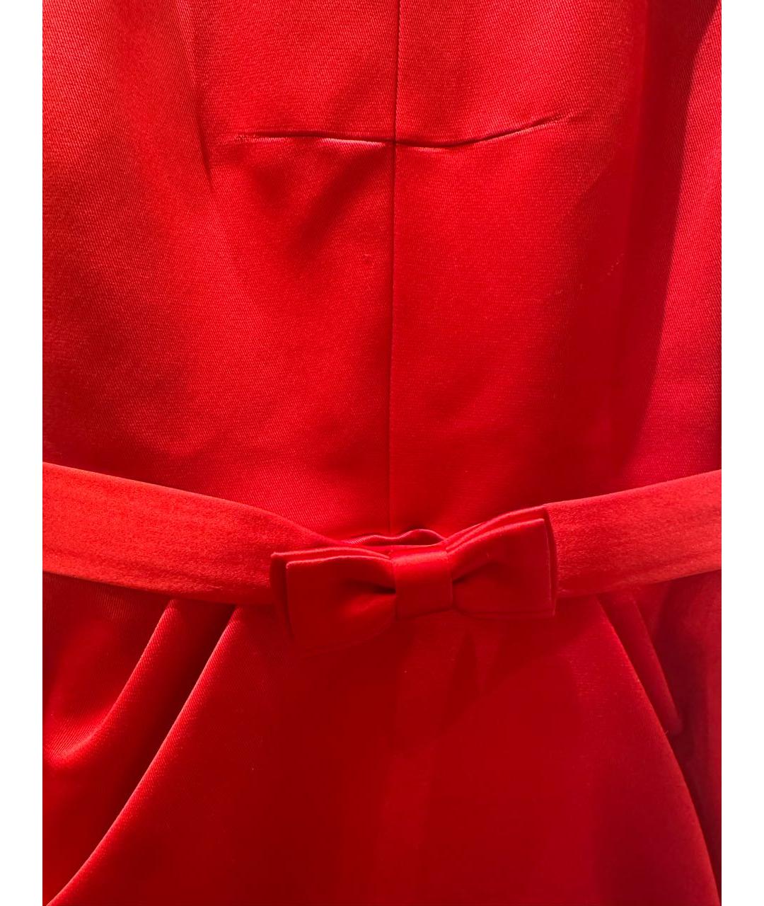 LOUIS VUITTON Красное коктейльное платье, фото 5