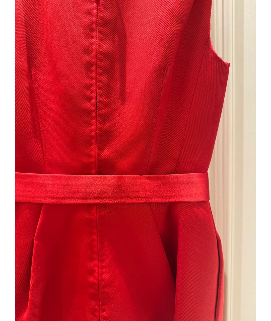 LOUIS VUITTON Красное коктейльное платье, фото 2