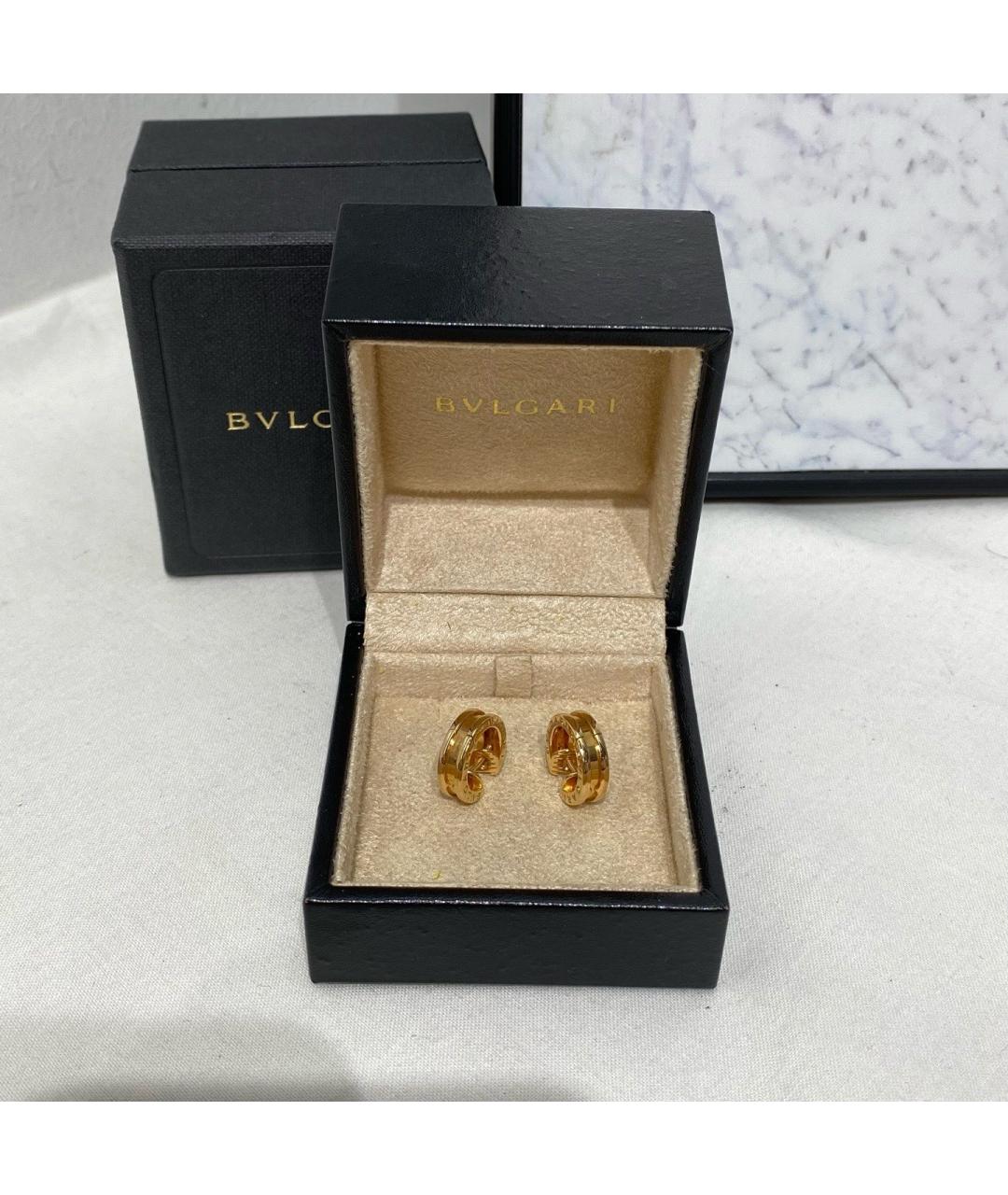 BVLGARI Золотые серьги из розового золота, фото 2