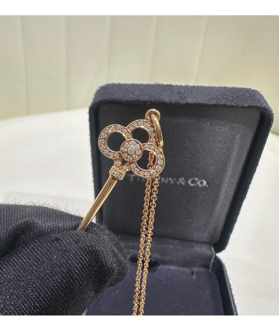 TIFFANY&CO Золотое колье из розового золота, фото 3