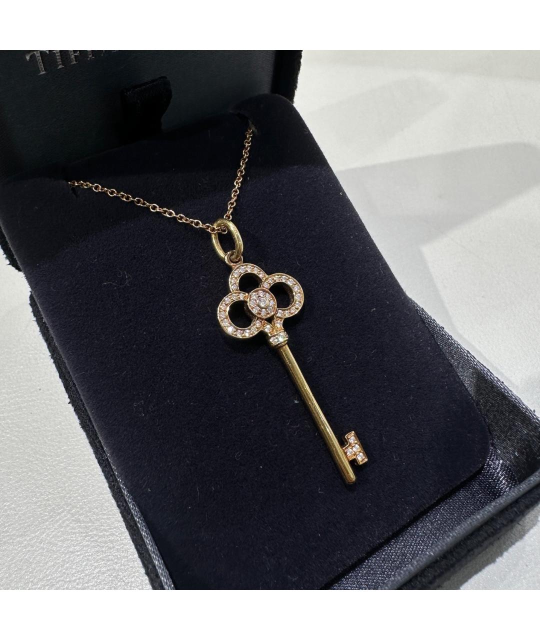 TIFFANY&CO Золотое колье из розового золота, фото 9