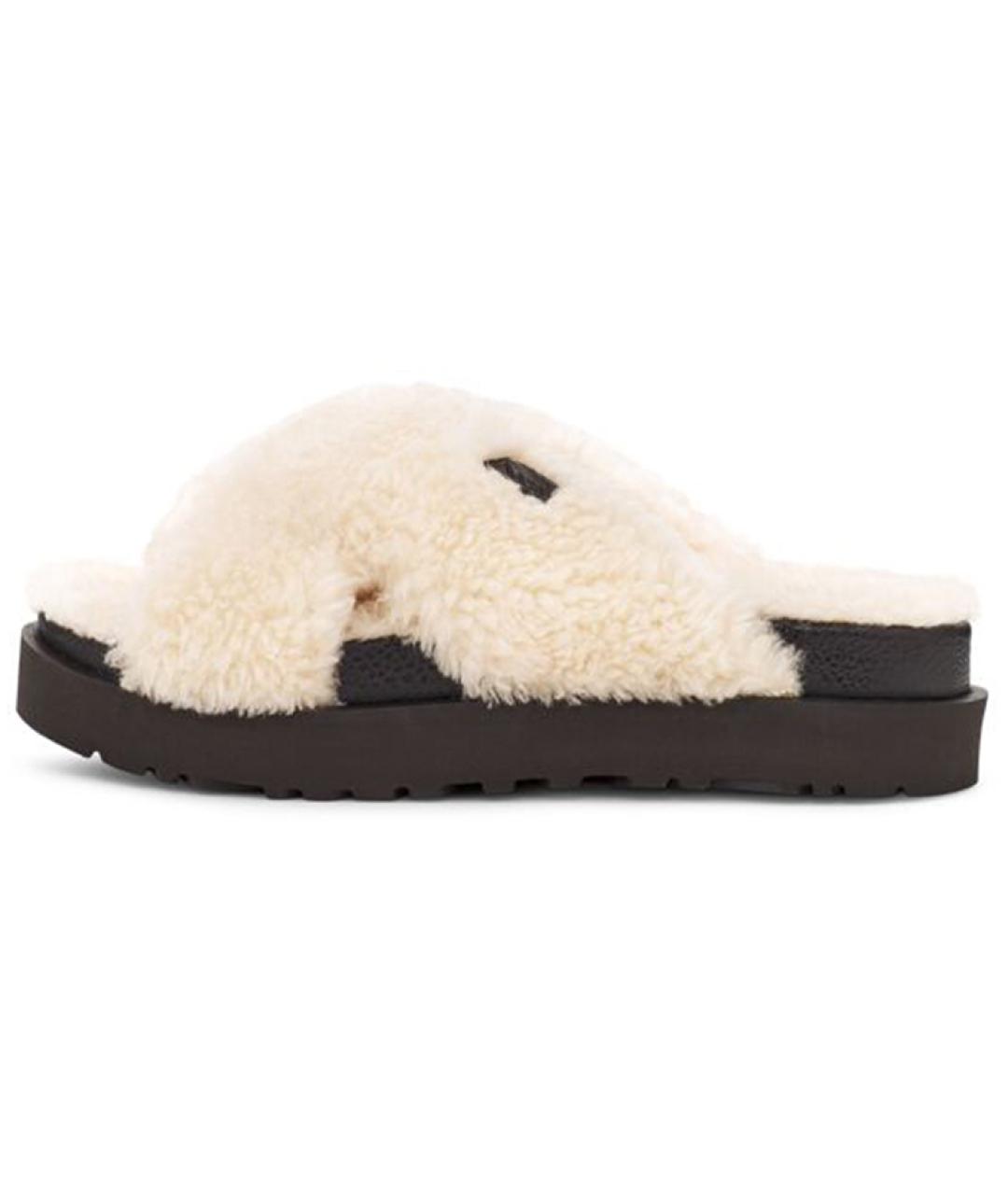 UGG AUSTRALIA Белые шлепанцы, фото 2