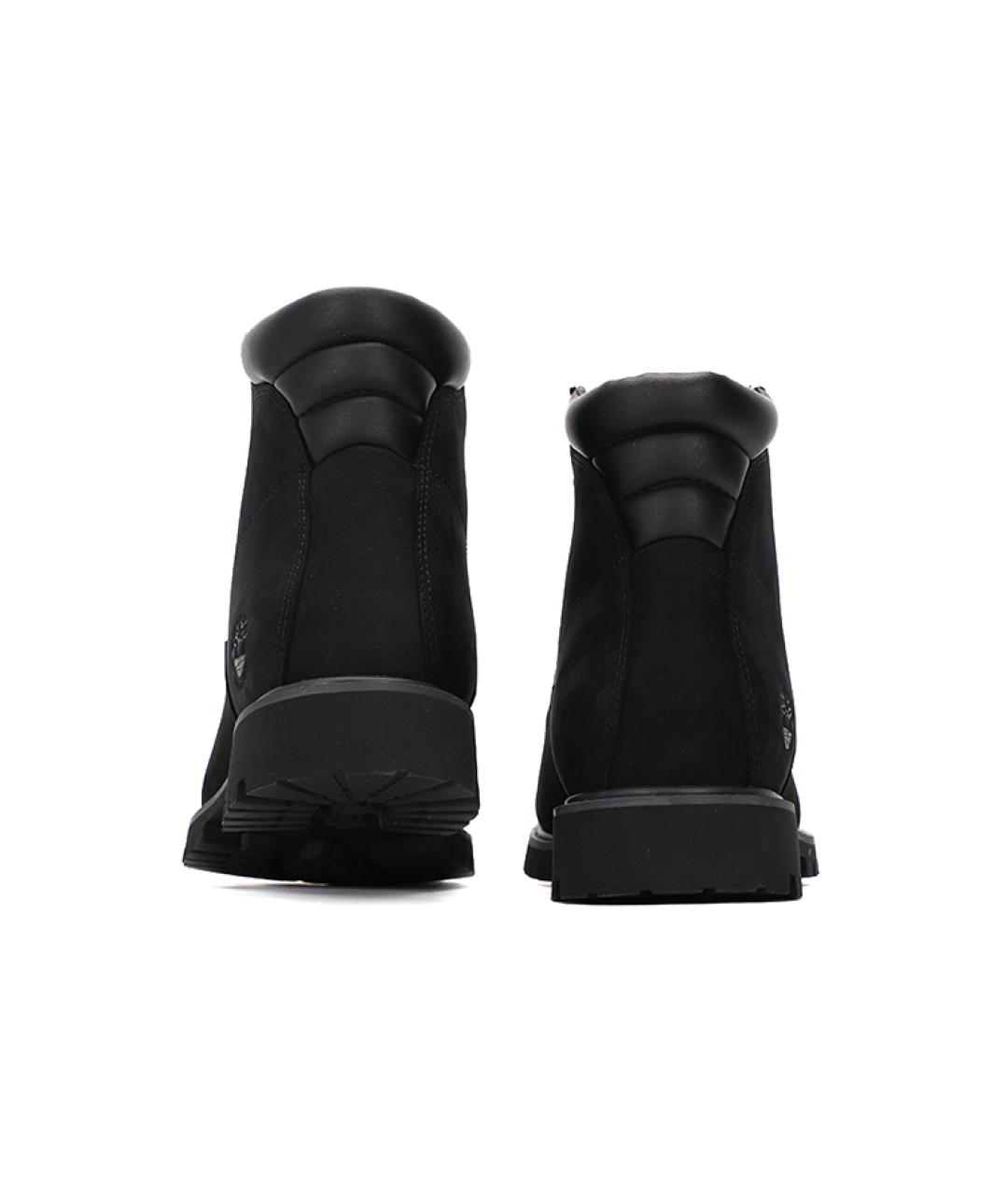 TIMBERLAND Черные нубуковые высокие ботинки, фото 3