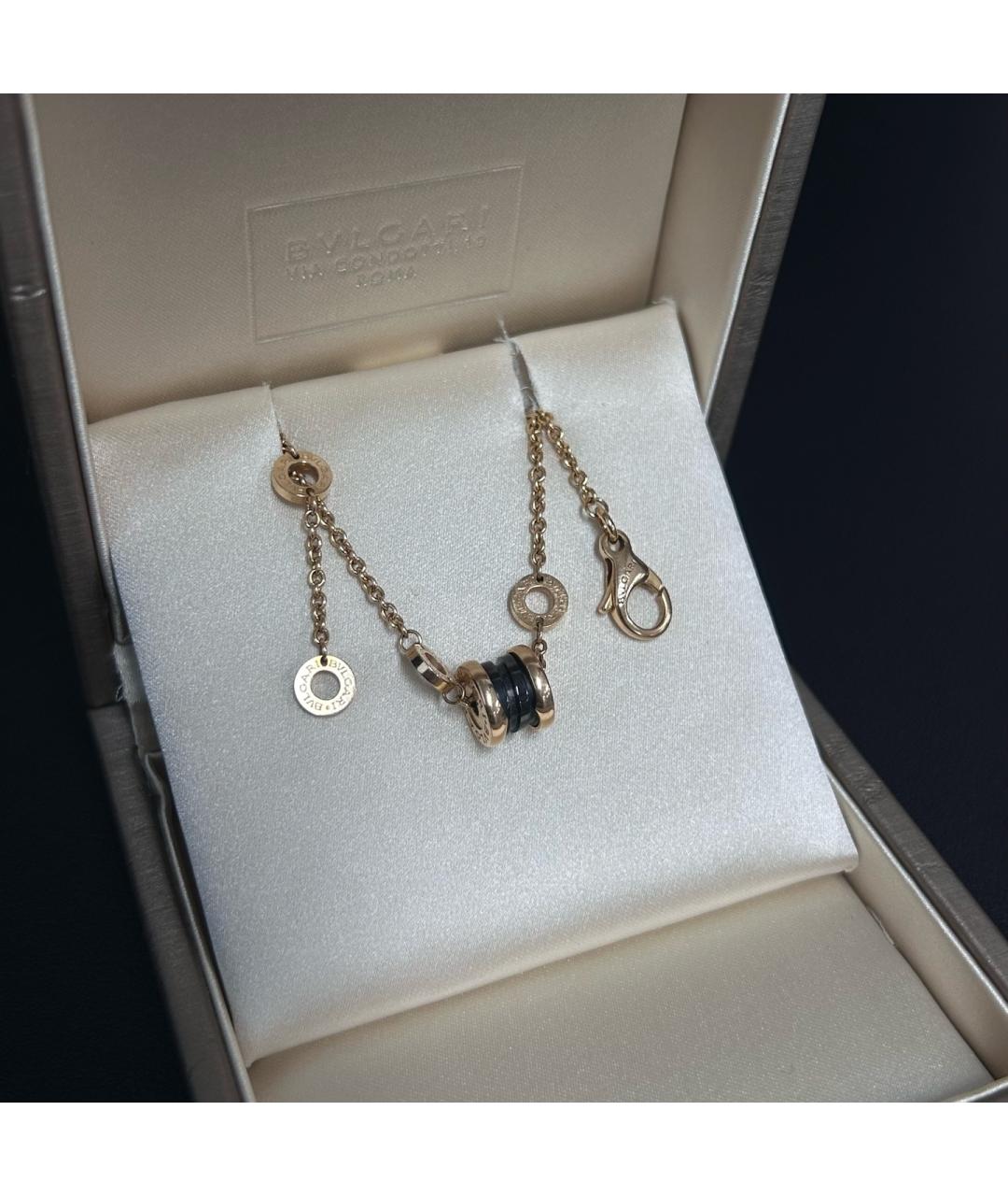 BVLGARI Золотое колье из розового золота, фото 3