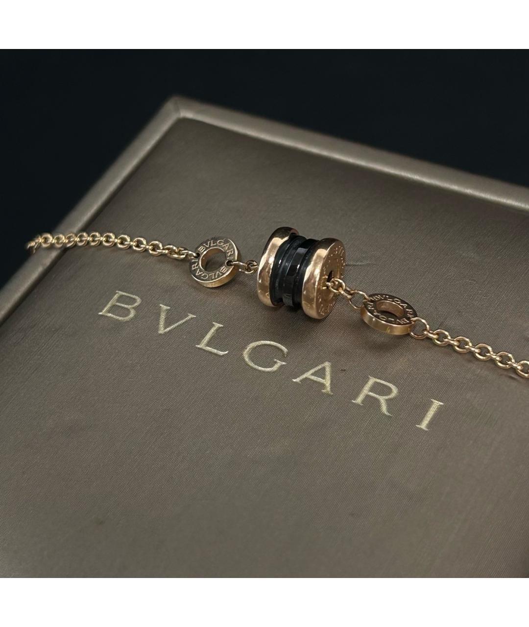 BVLGARI Золотое колье из розового золота, фото 4