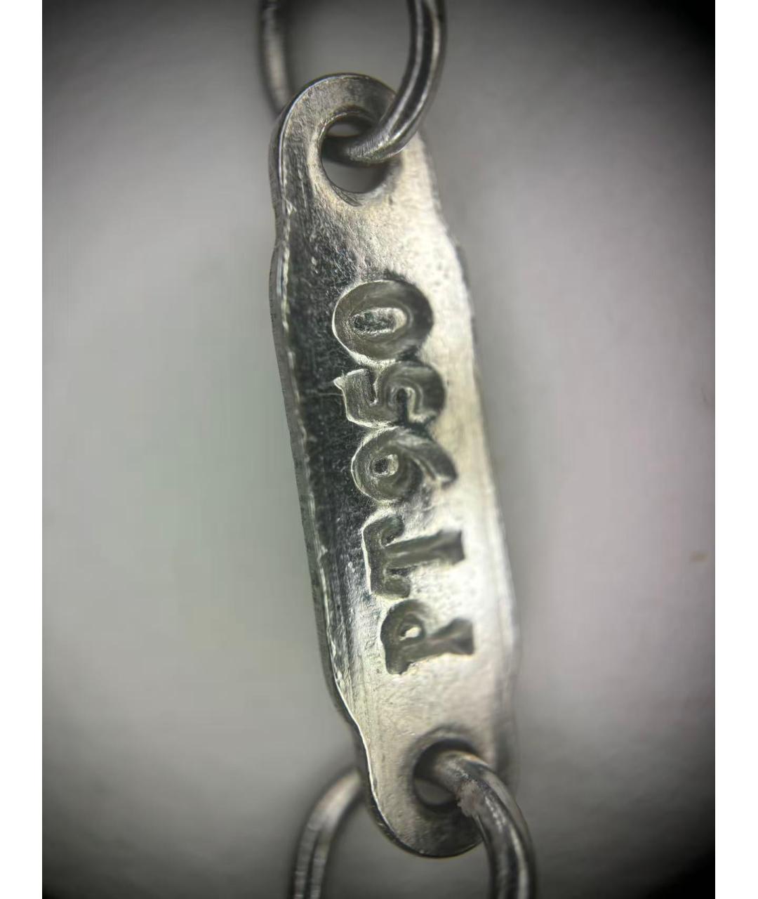 TIFFANY&CO Серебряное платиновое колье, фото 8