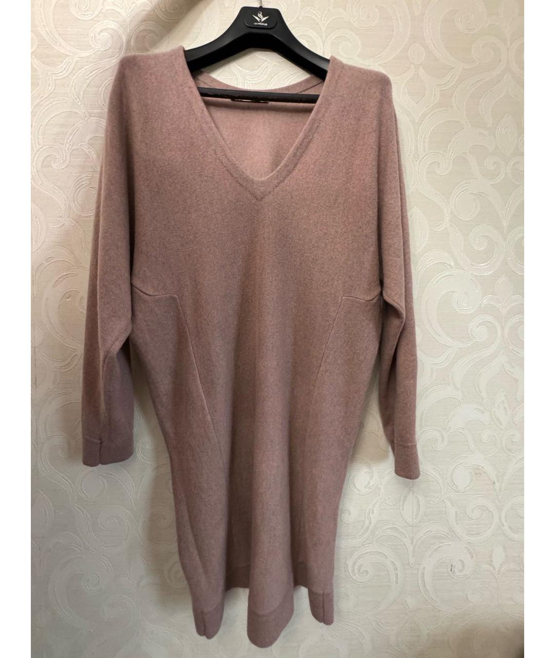 BALENCIAGA Коралловое кашемировое платье, фото 7