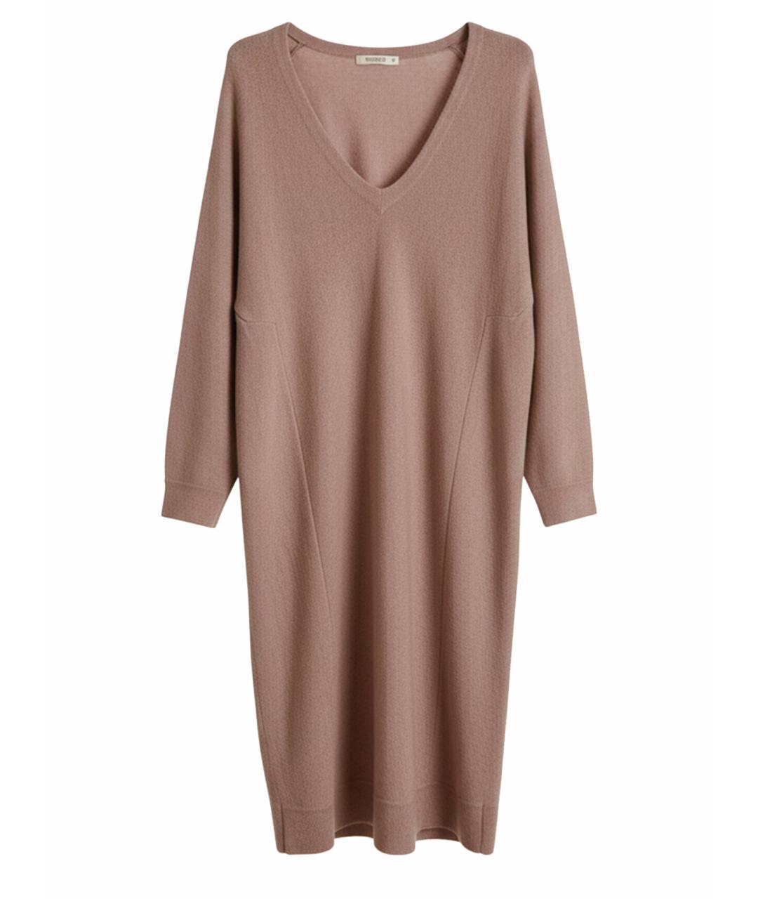 BALENCIAGA Коралловое кашемировое платье, фото 1