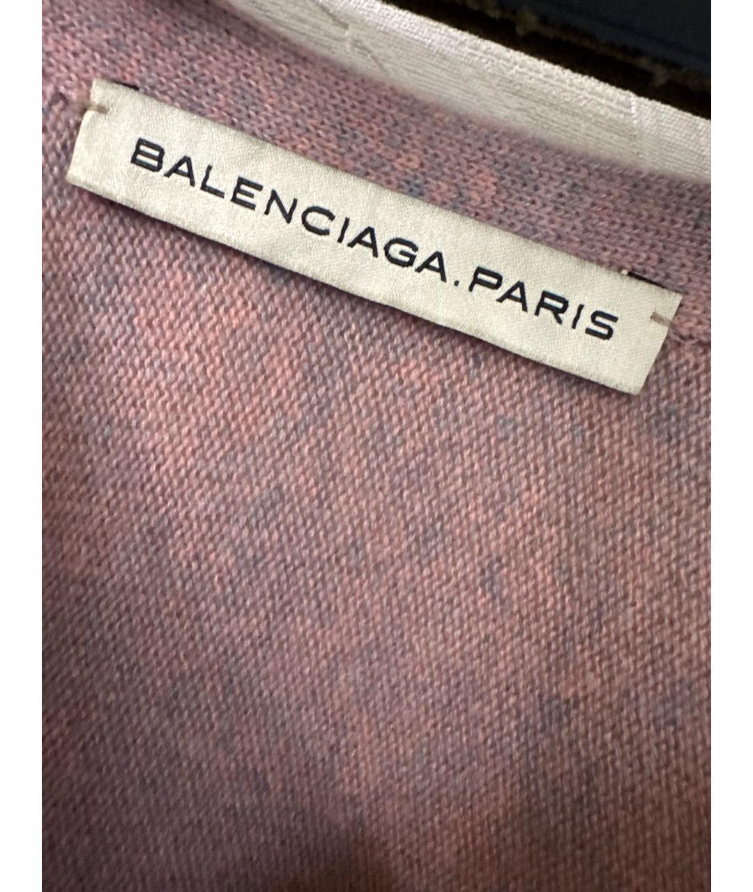 BALENCIAGA Коралловое кашемировое платье, фото 5