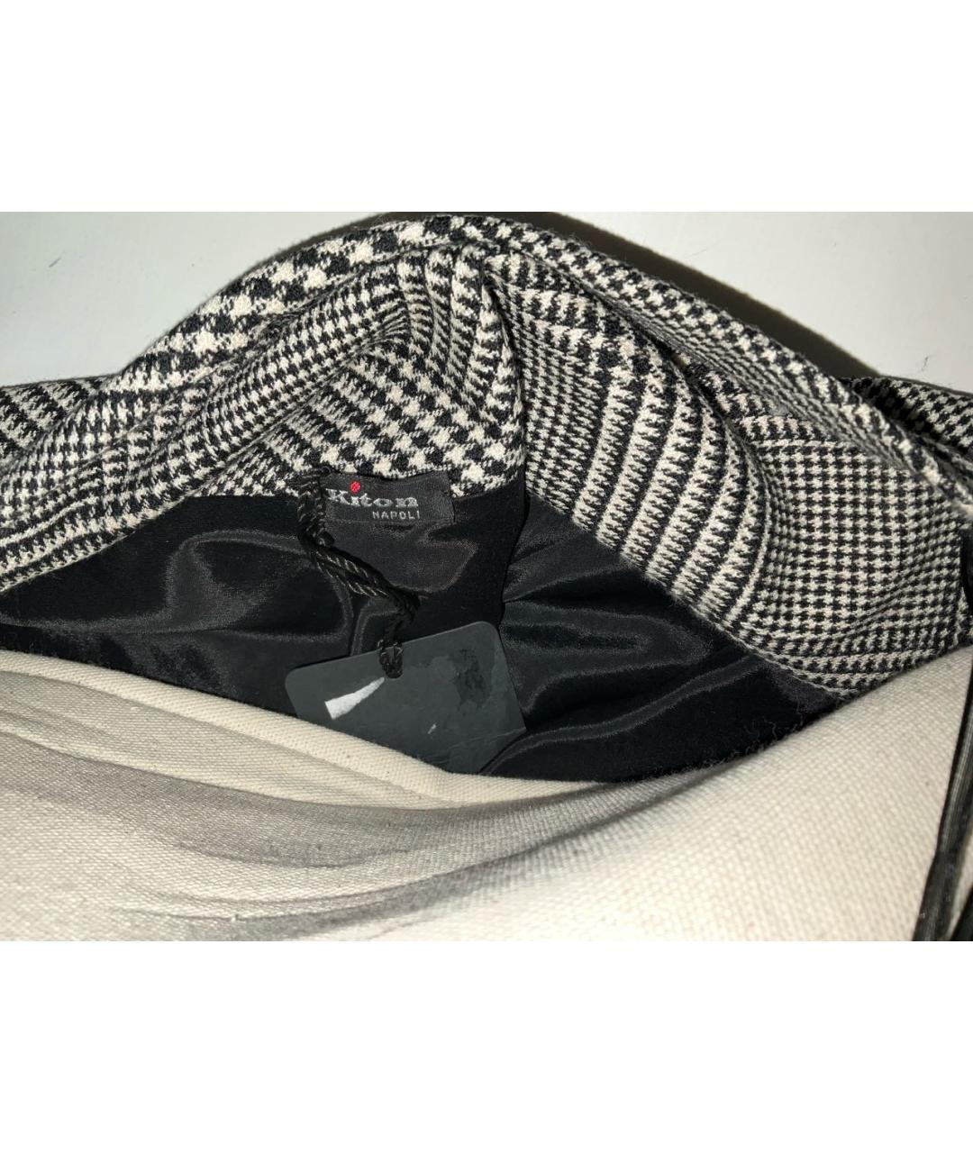 KITON Серое шерстяное повседневное платье, фото 3