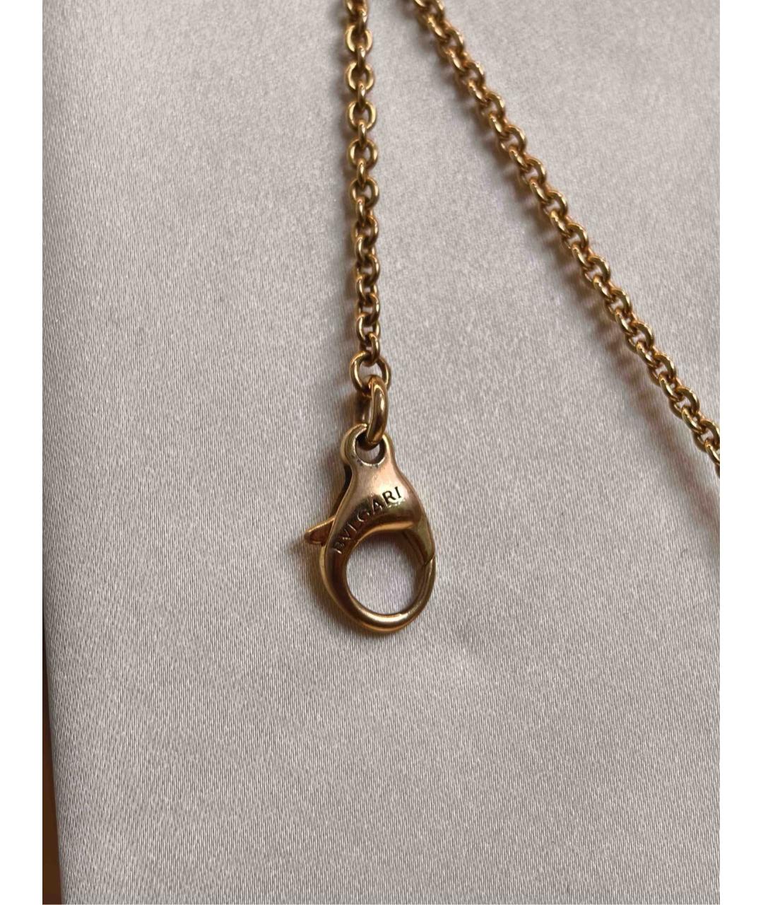 BVLGARI Золотое колье из розового золота, фото 9