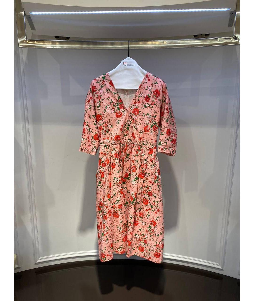 ALEXANDER TEREKHOV Коралловое повседневное платье, фото 4