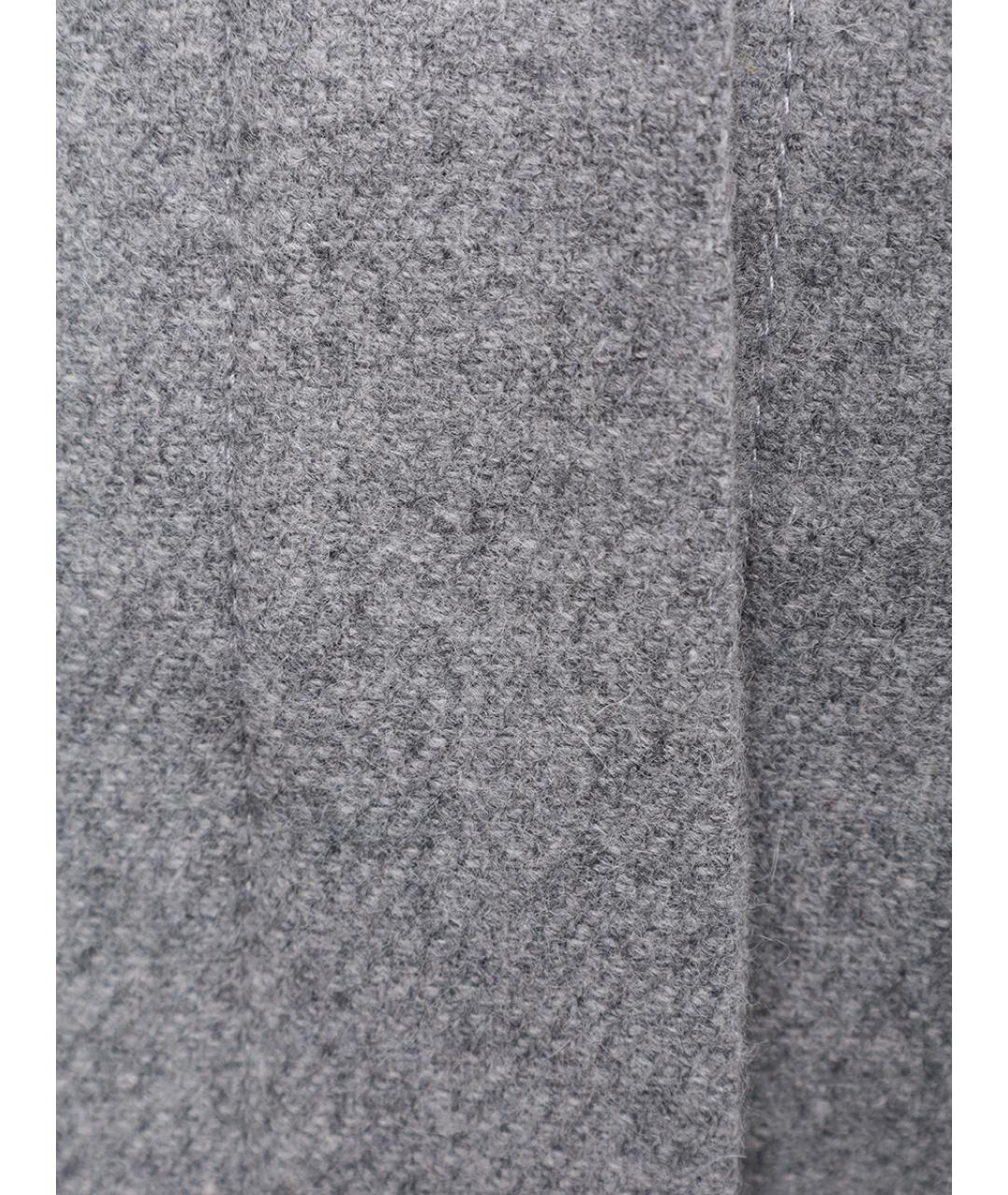 PAUL & SHARK Серое шерстяное пальто, фото 6