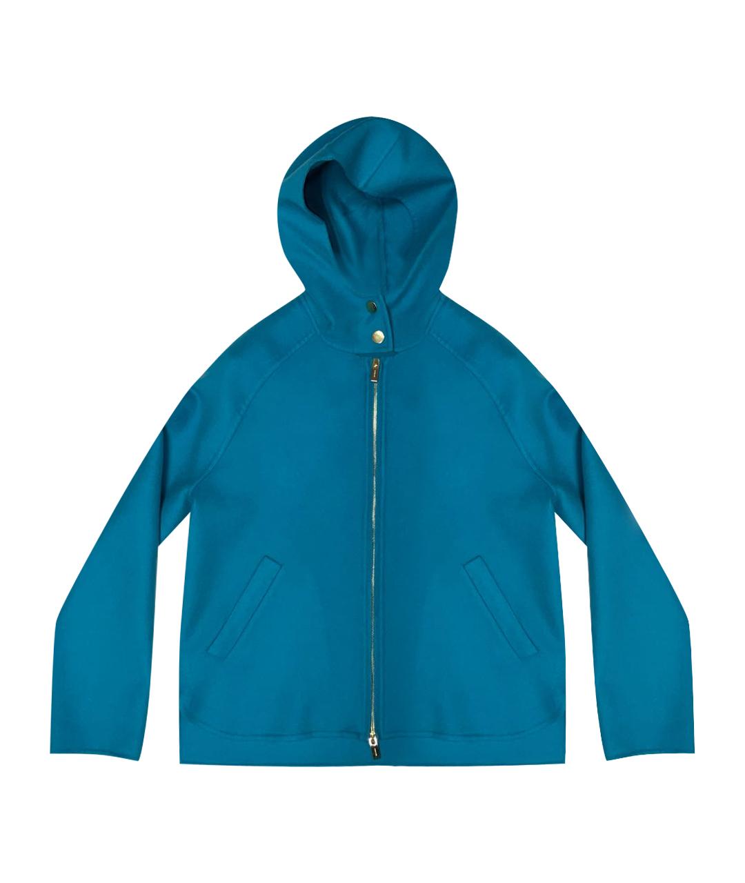 KITON Голубая кашемировая куртка, фото 1