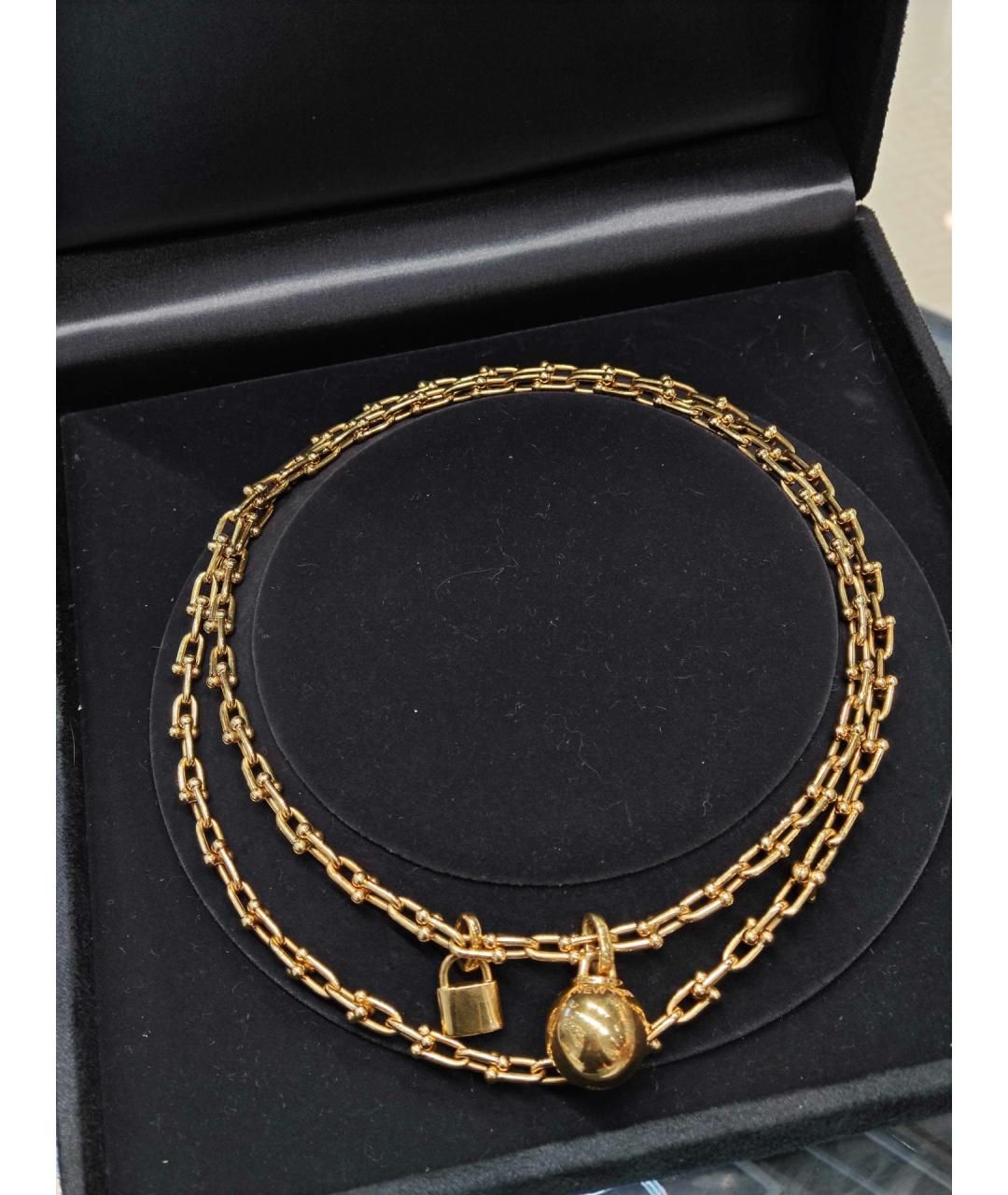 TIFFANY&CO Золотое колье из розового золота, фото 9