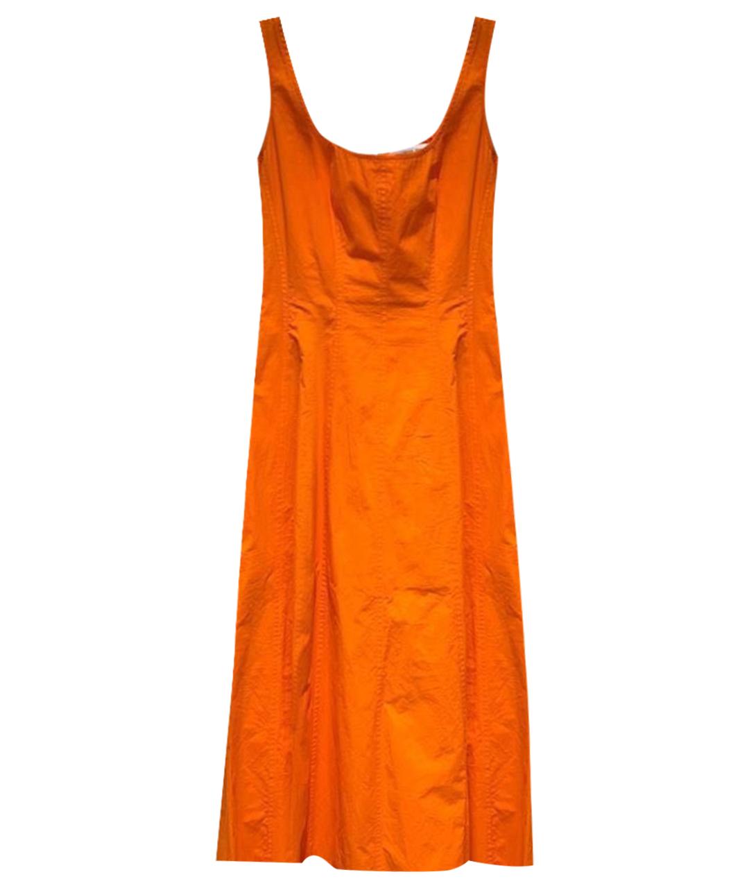 ALEXANDER TEREKHOV Оранжевое повседневное платье, фото 1