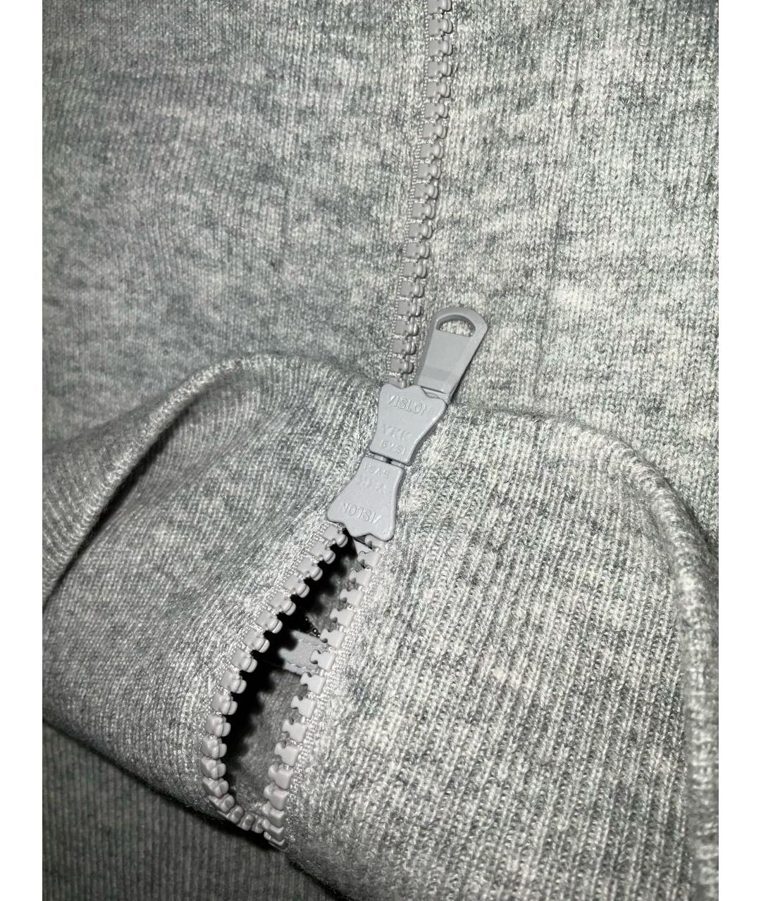 BRUNELLO CUCINELLI Серый кашемировый кардиган, фото 4
