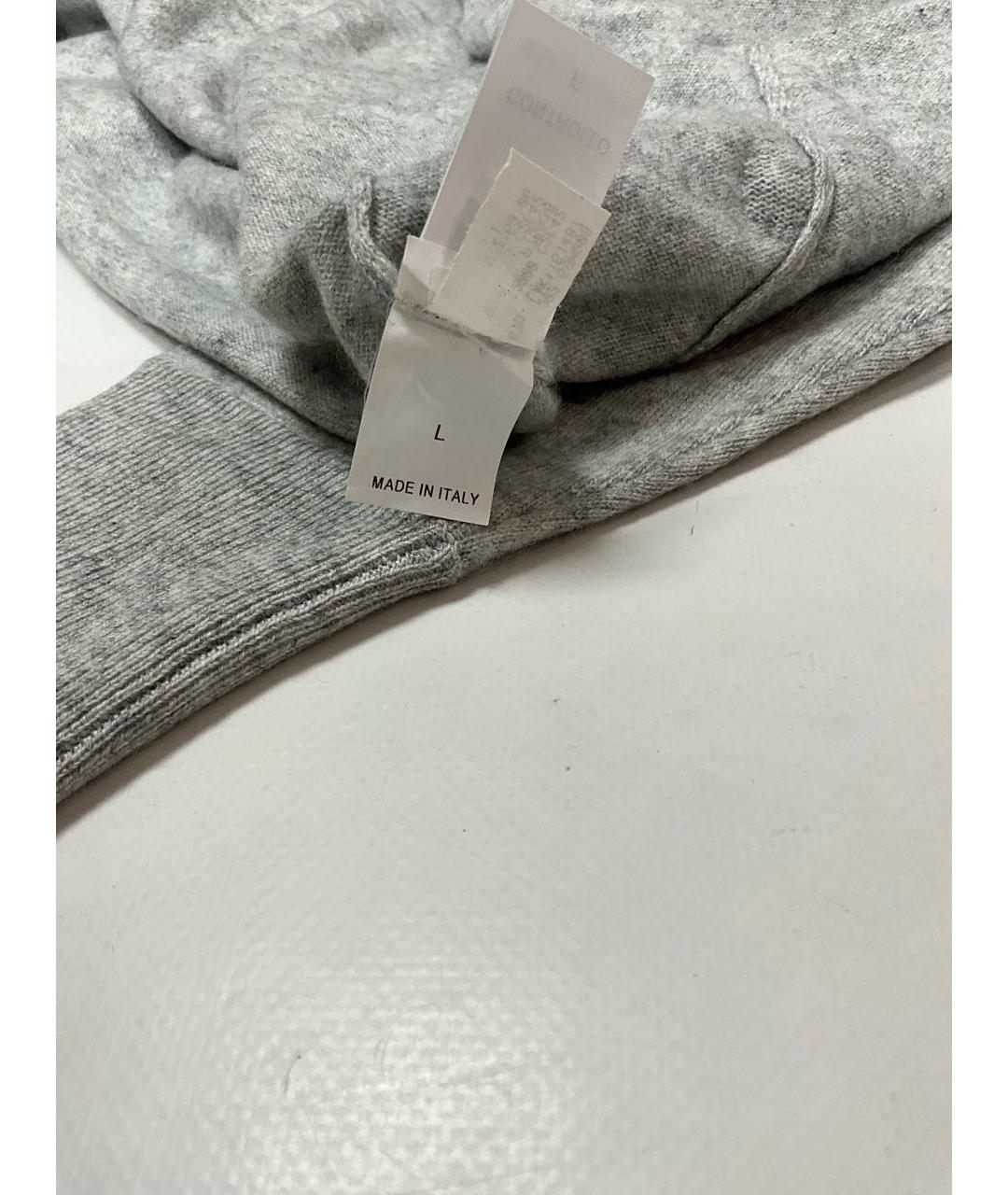 BRUNELLO CUCINELLI Серый кашемировый кардиган, фото 8