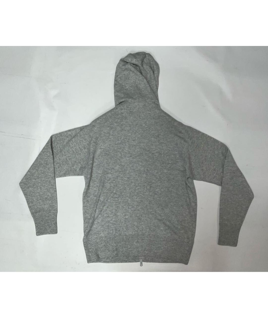 BRUNELLO CUCINELLI Серый кашемировый кардиган, фото 3