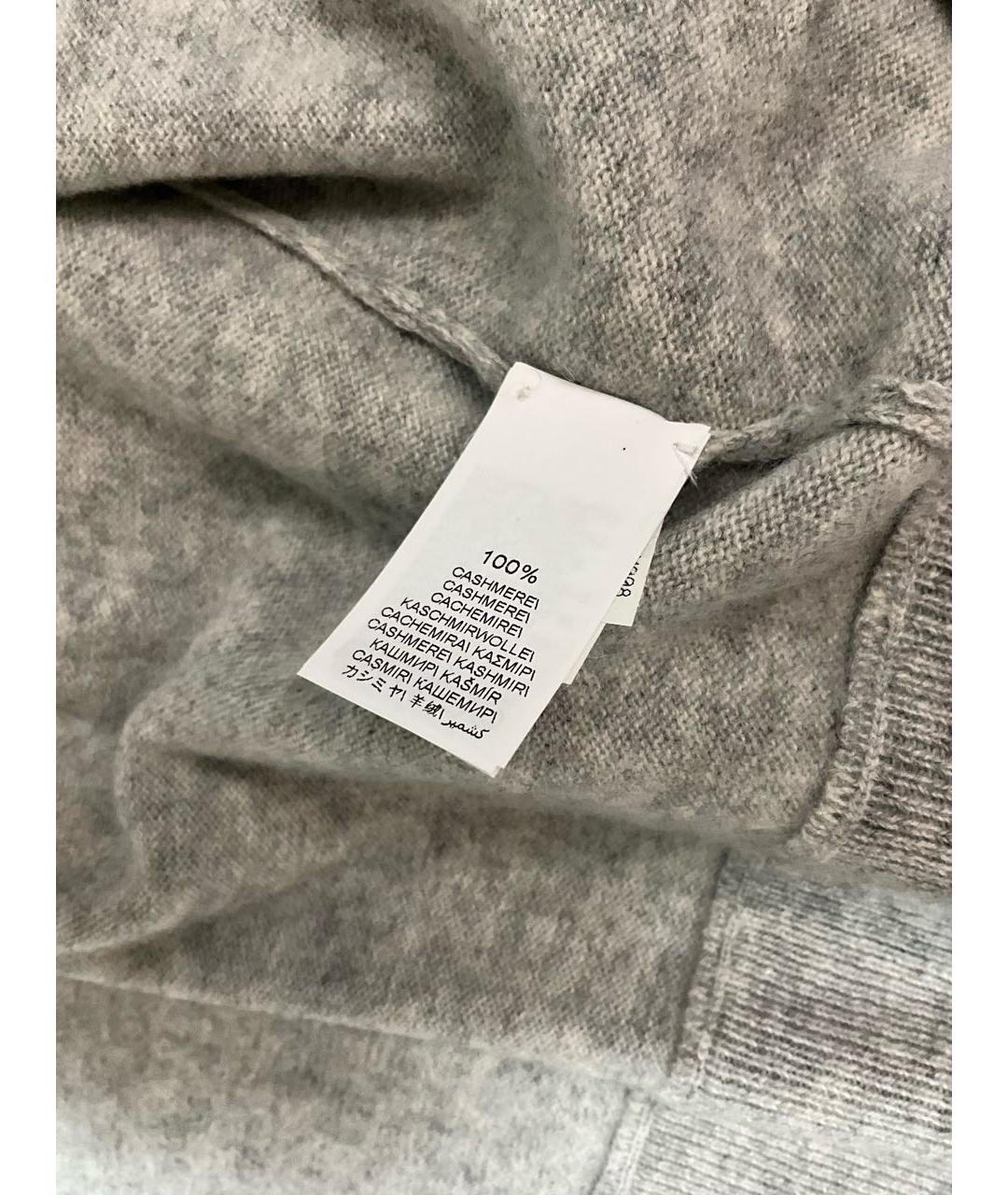 BRUNELLO CUCINELLI Серый кашемировый кардиган, фото 6