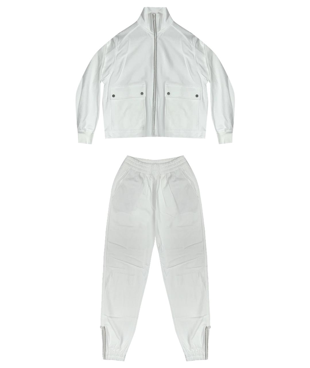 BRUNELLO CUCINELLI Белый хлопковый спортивные костюмы, фото 1