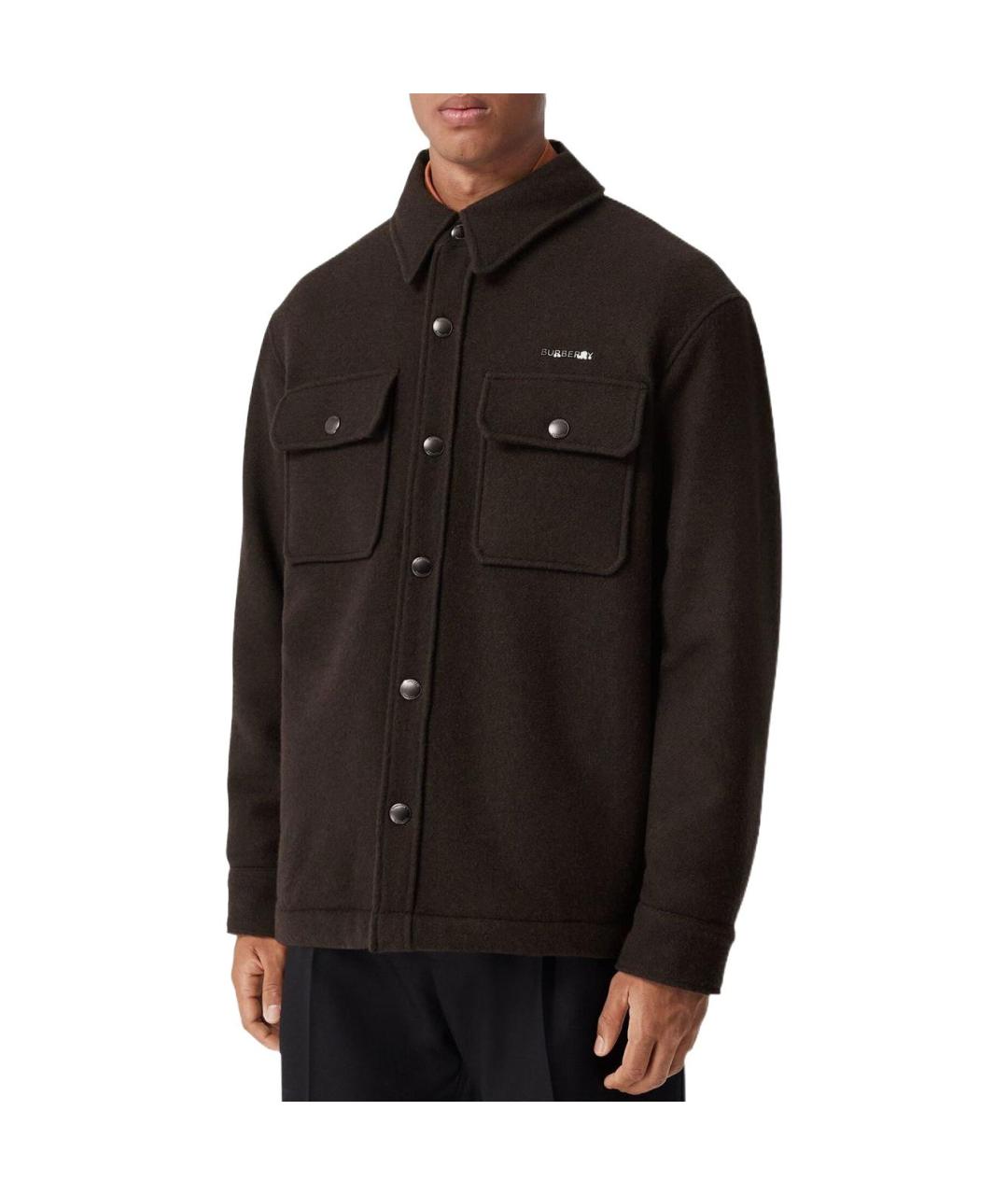 BURBERRY Коричневая куртка, фото 4