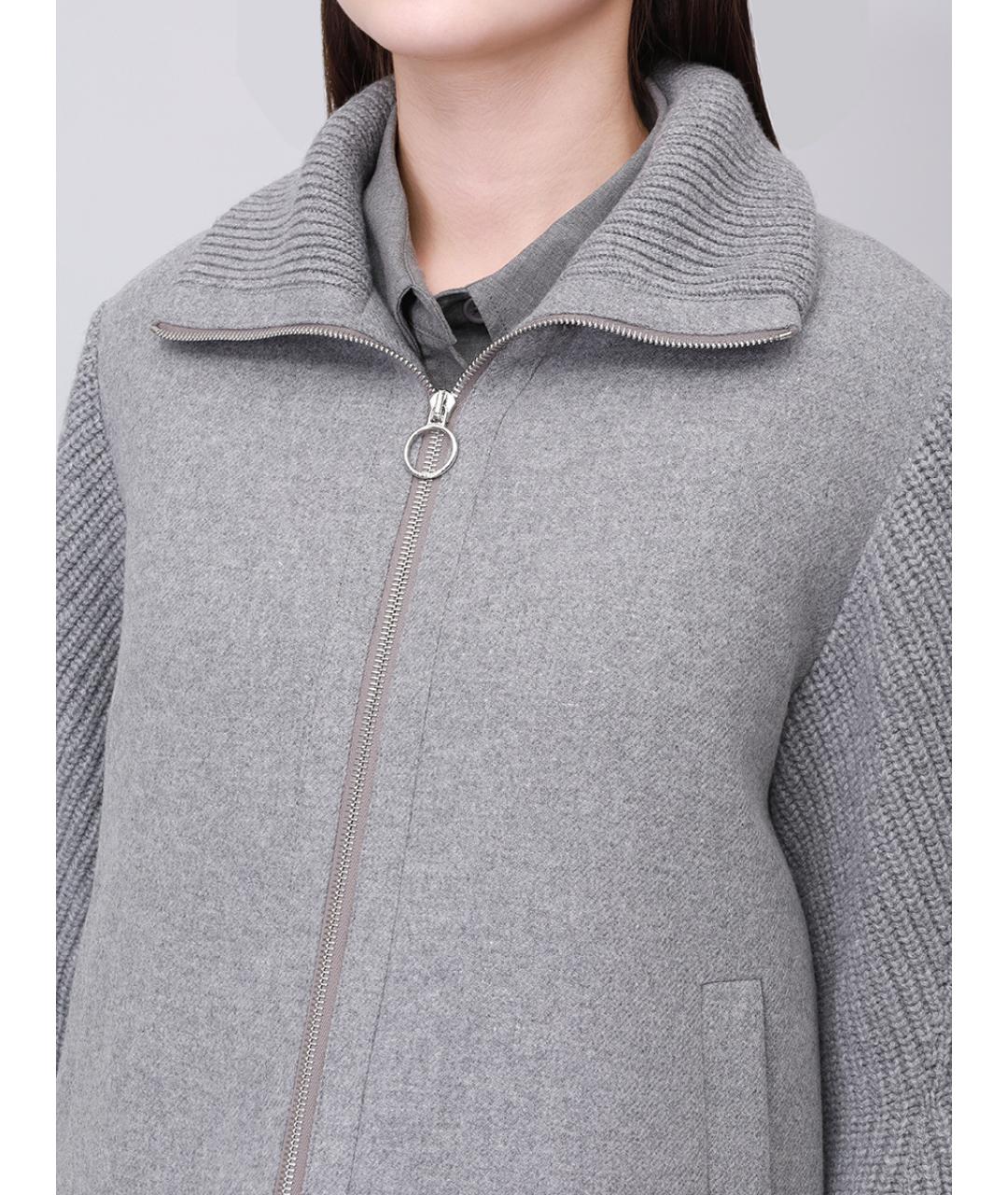 PAUL & SHARK Серая шерстяная куртка, фото 5