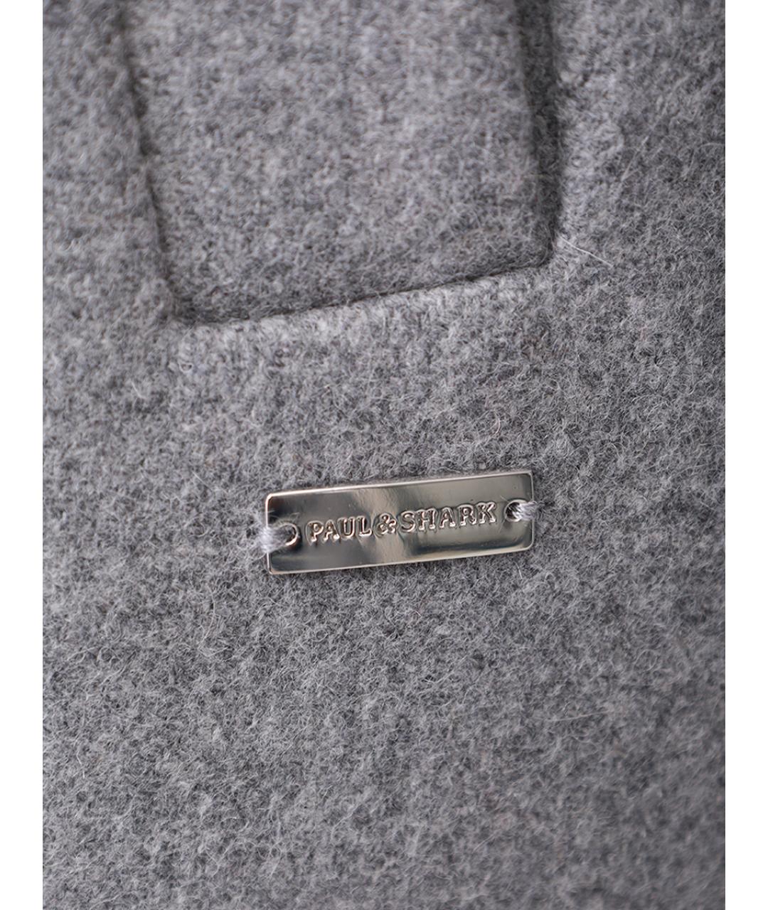 PAUL & SHARK Серая шерстяная куртка, фото 6