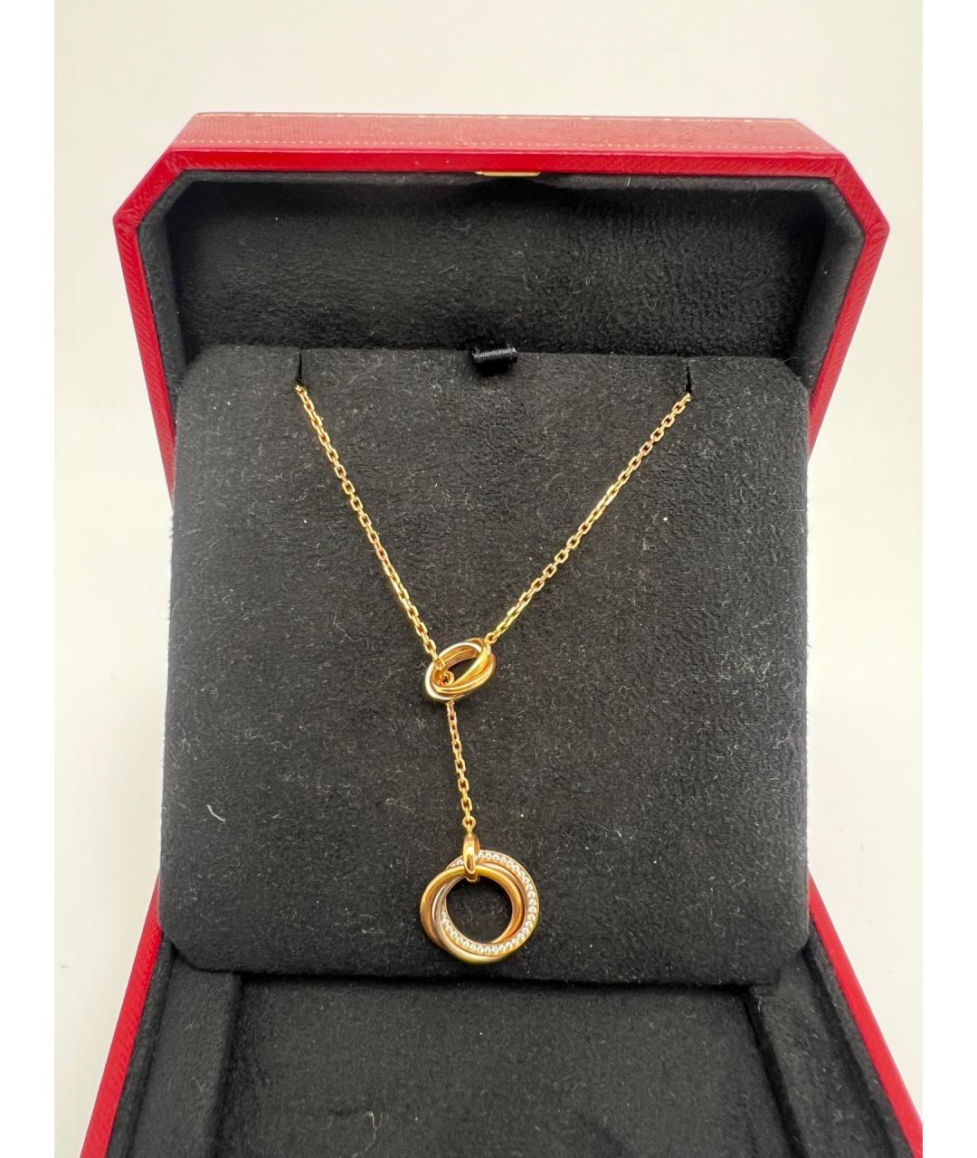 CARTIER Золотое колье из розового золота, фото 3