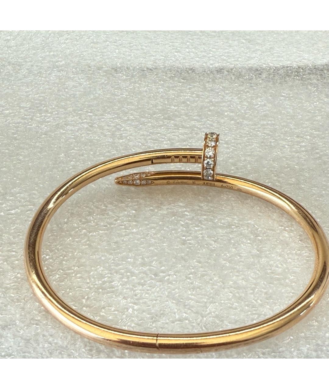 CARTIER Золотой браслет из розового золота, фото 6