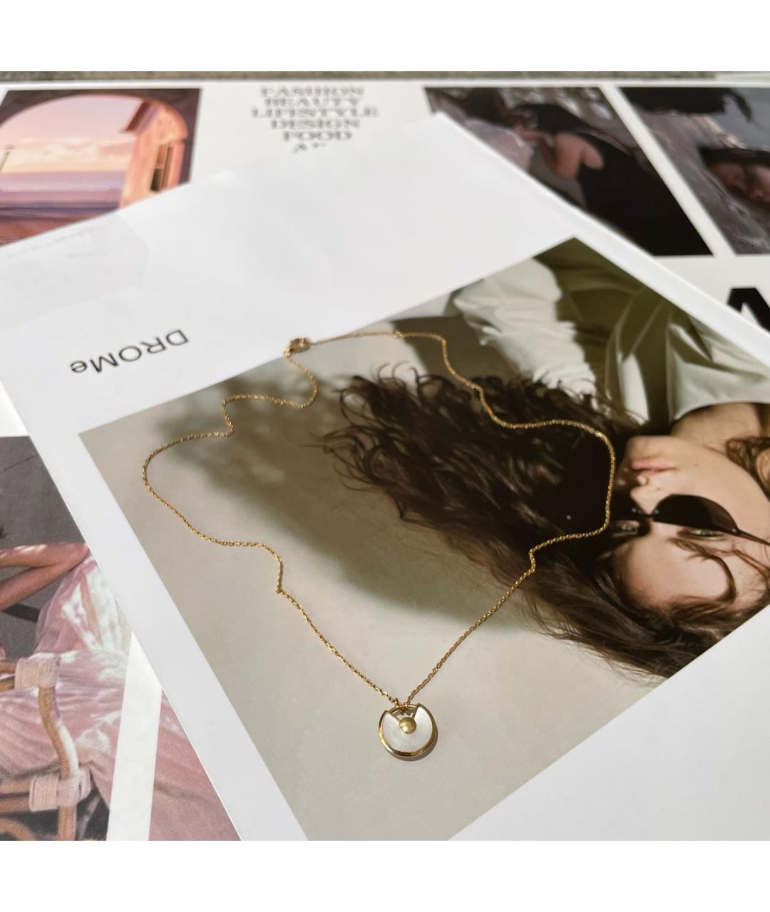 CARTIER Золотое колье из желтого золота, фото 3