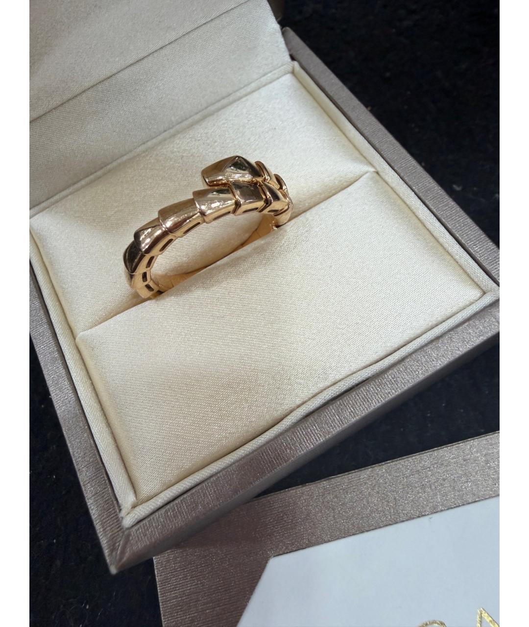 BVLGARI Золотое кольцо из розового золота, фото 7