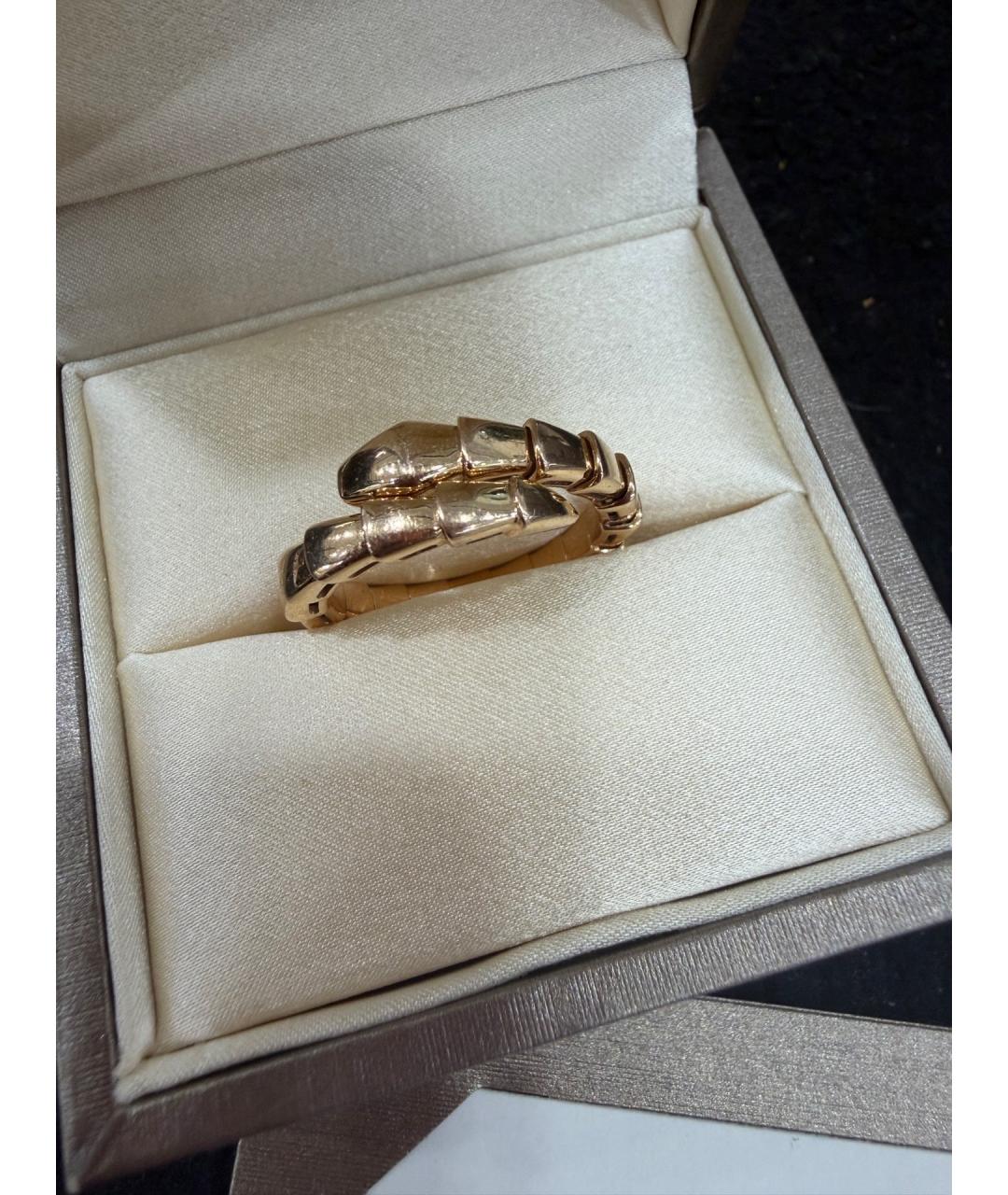 BVLGARI Золотое кольцо из розового золота, фото 10