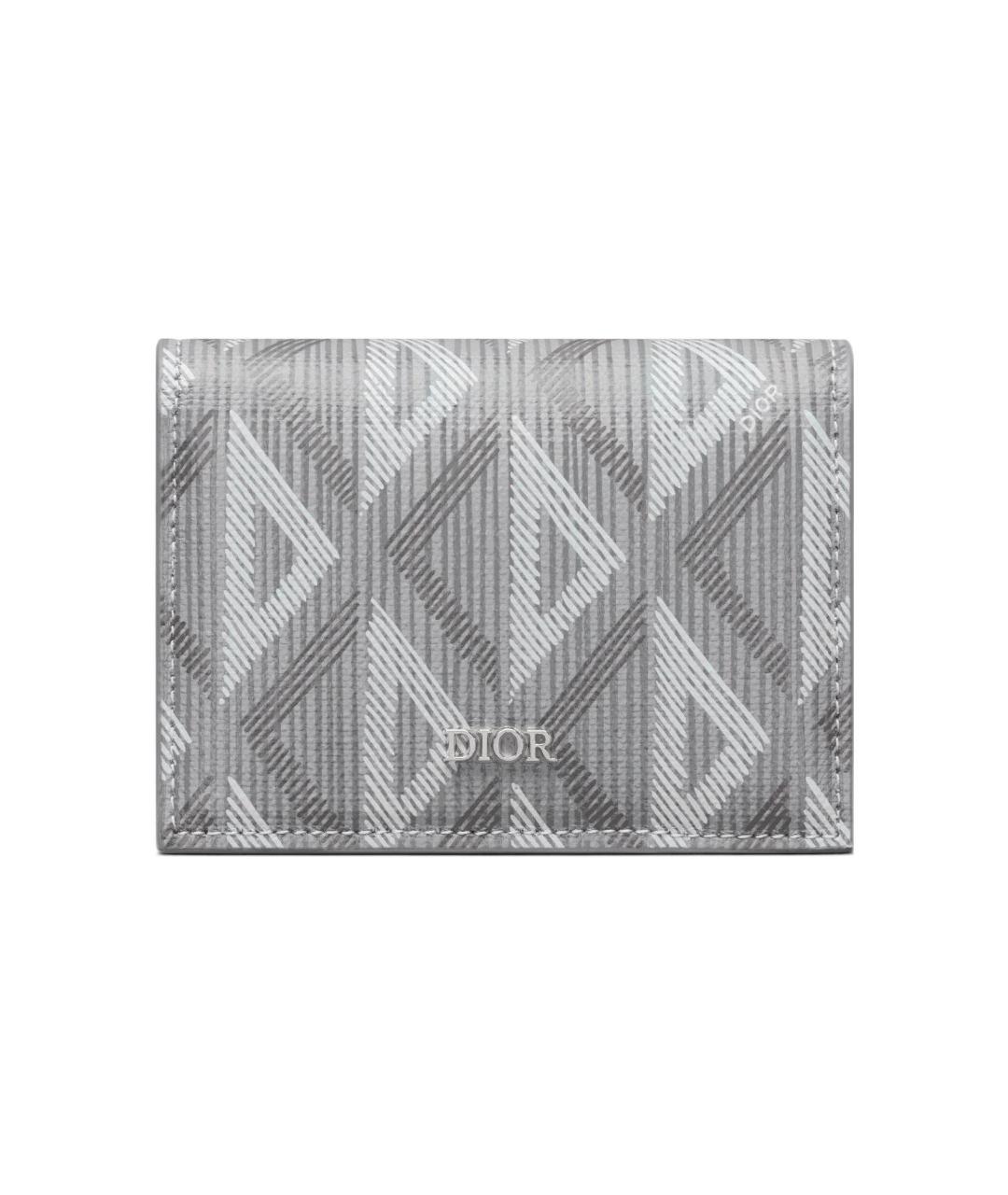 CHRISTIAN DIOR Серый кардхолдер, фото 1