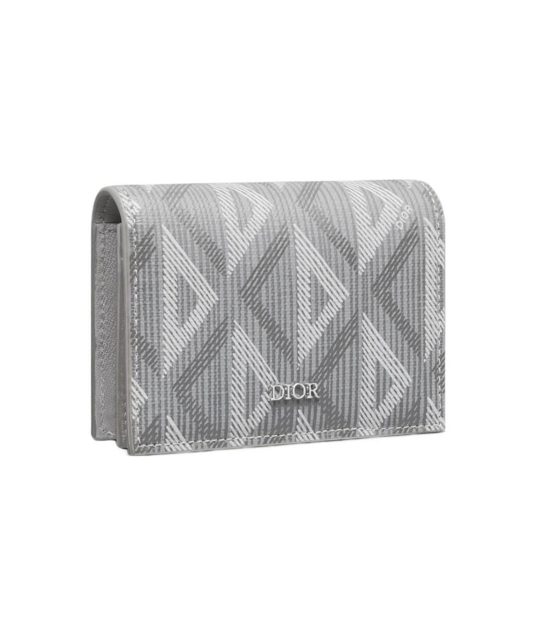 CHRISTIAN DIOR Серый кардхолдер, фото 2