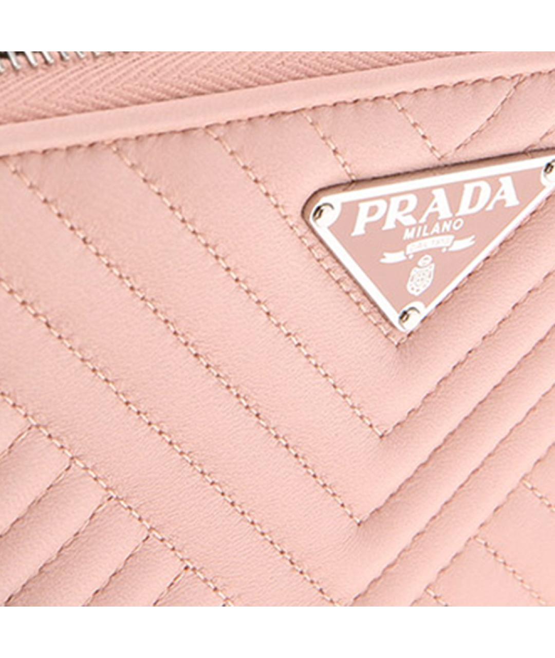 PRADA Розовая сумка через плечо, фото 8