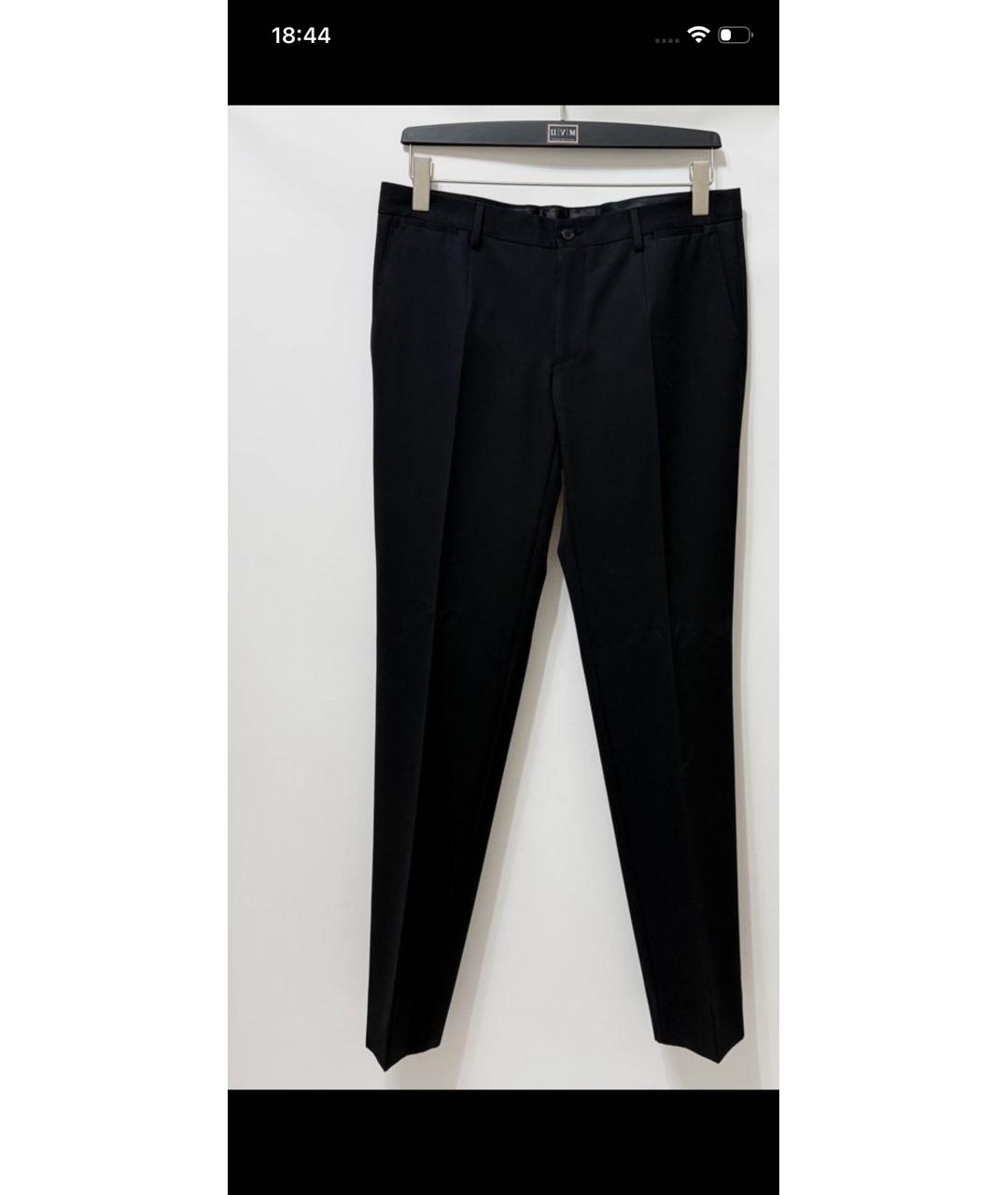 DOLCE&GABBANA Черный классический костюм, фото 2