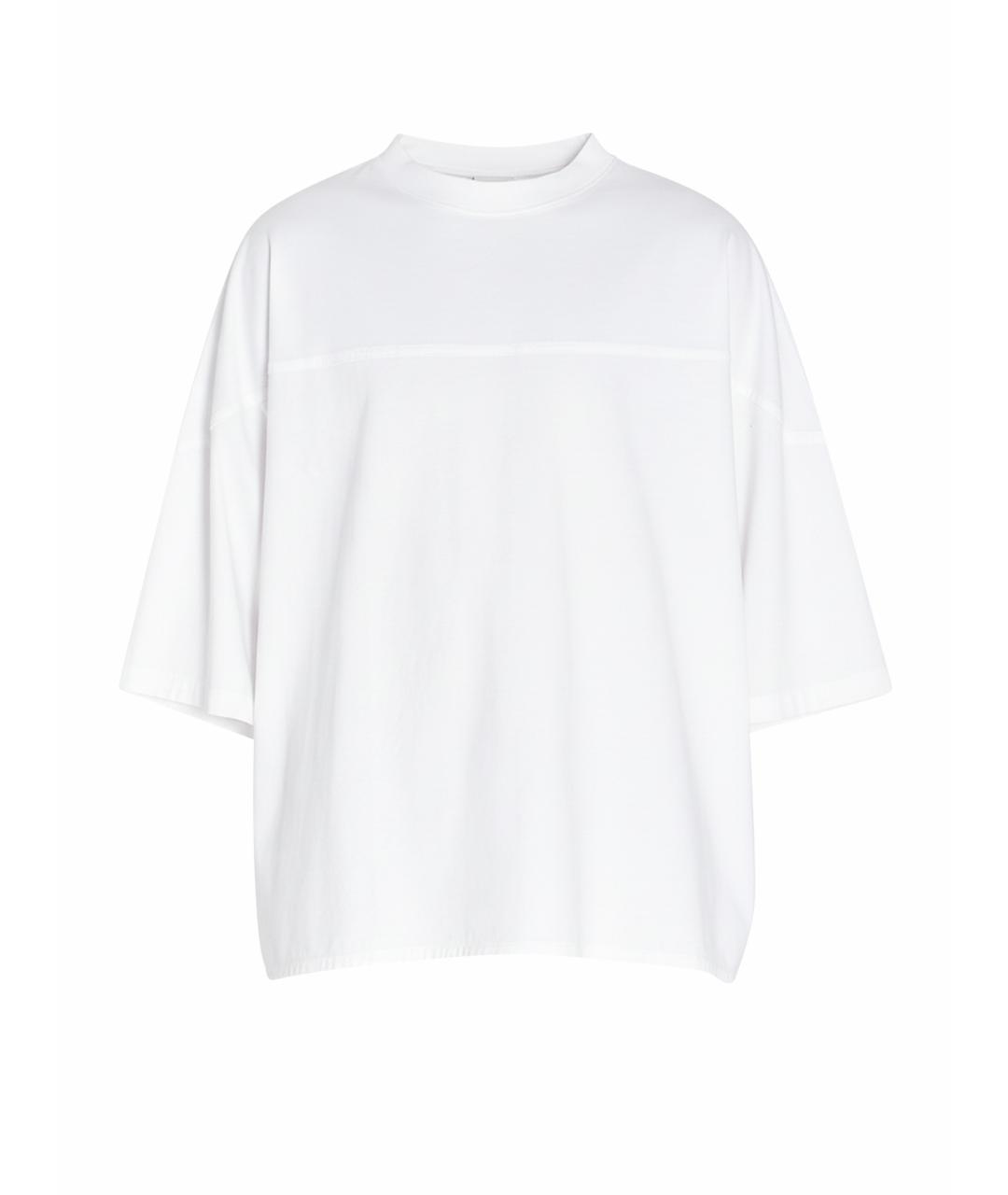 JACQUEMUS Белая хлопковая футболка, фото 1