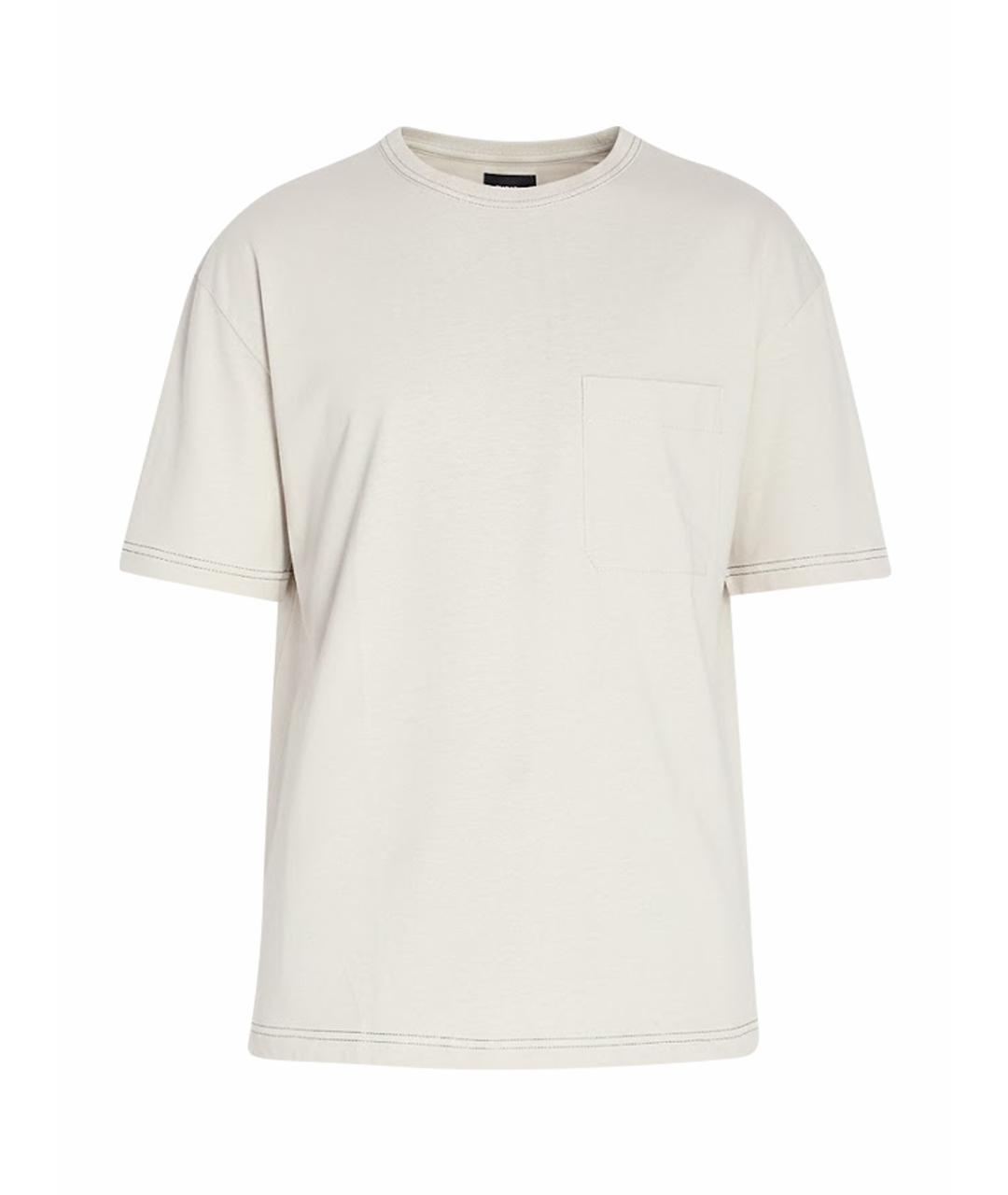 LEMAIRE Серая хлопковая футболка, фото 1