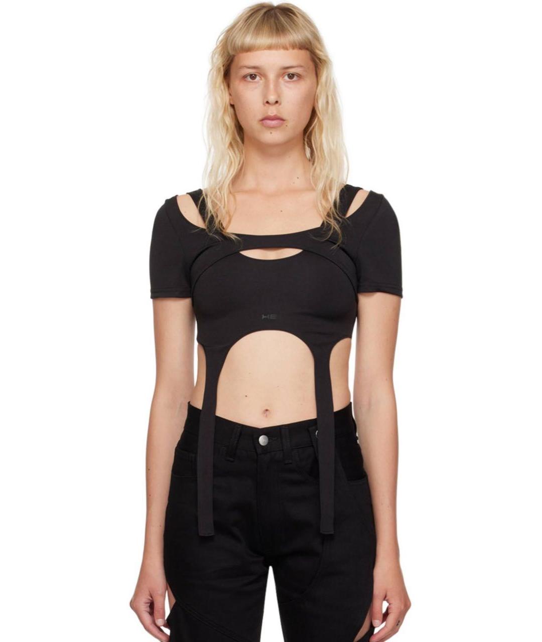 HELIOT EMIL Черная майка, фото 2