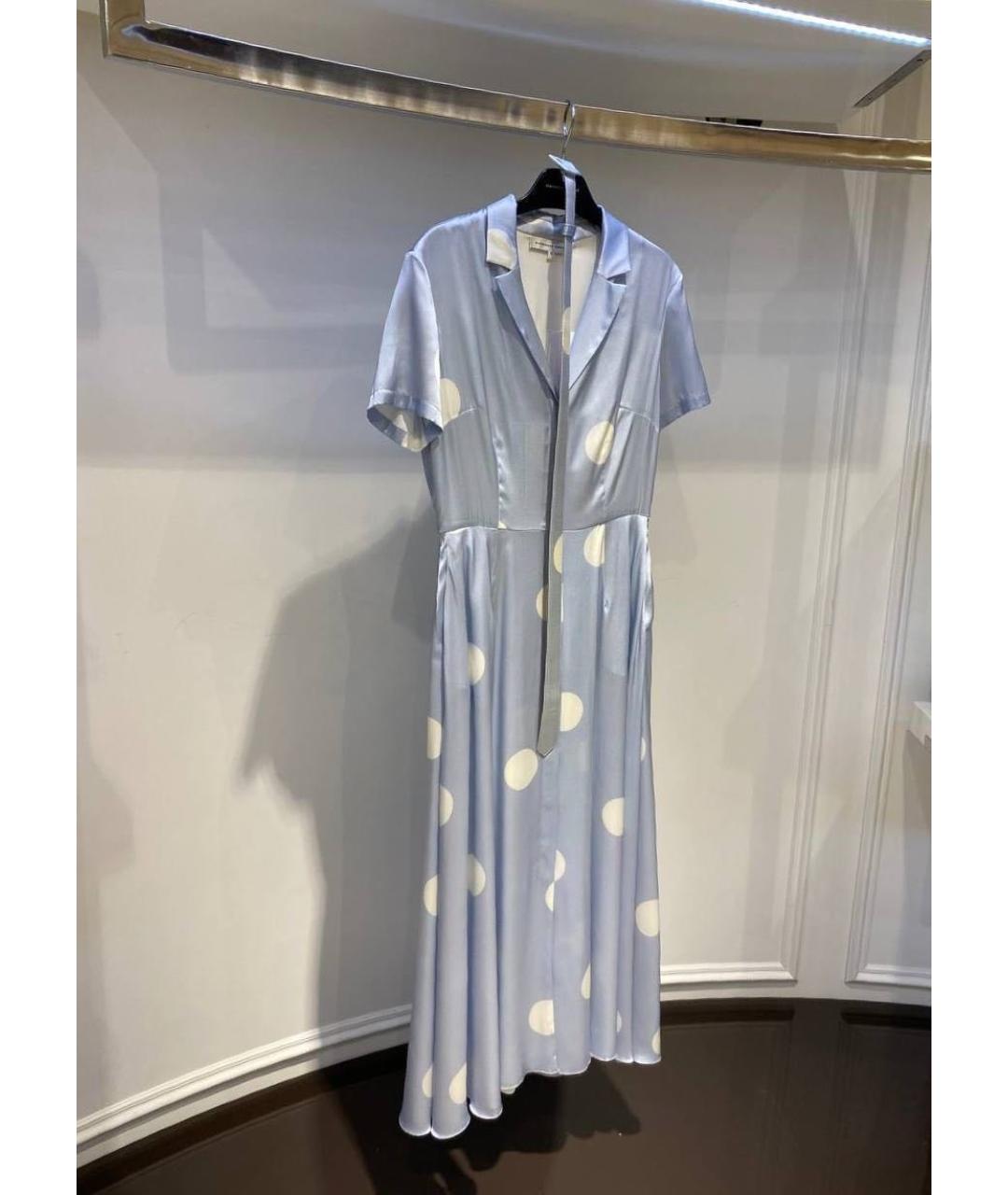 ALEXANDER TEREKHOV Голубое повседневное платье, фото 3