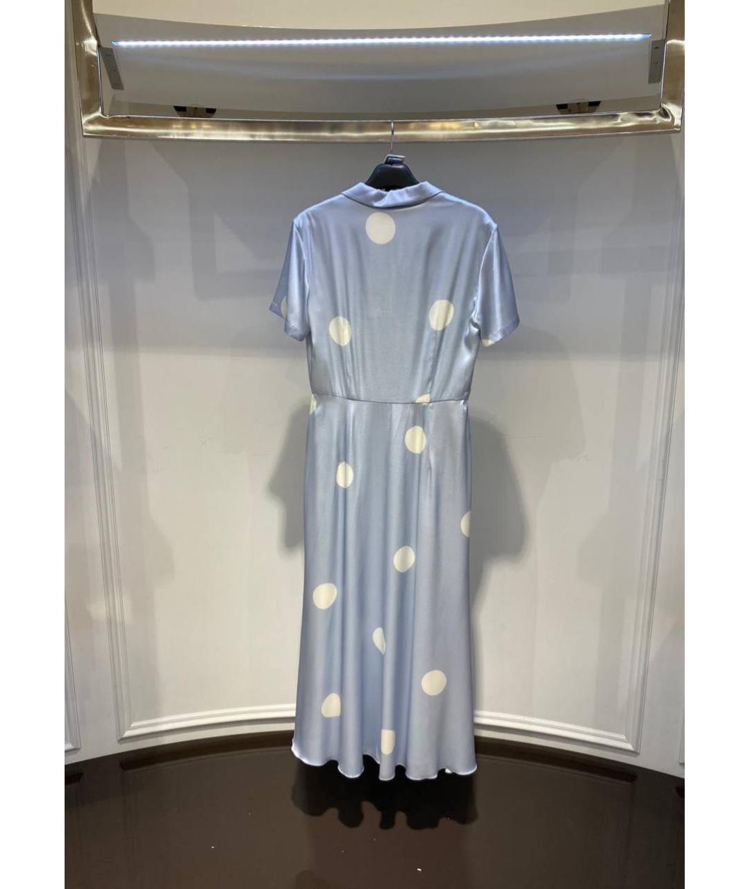 ALEXANDER TEREKHOV Голубое повседневное платье, фото 2