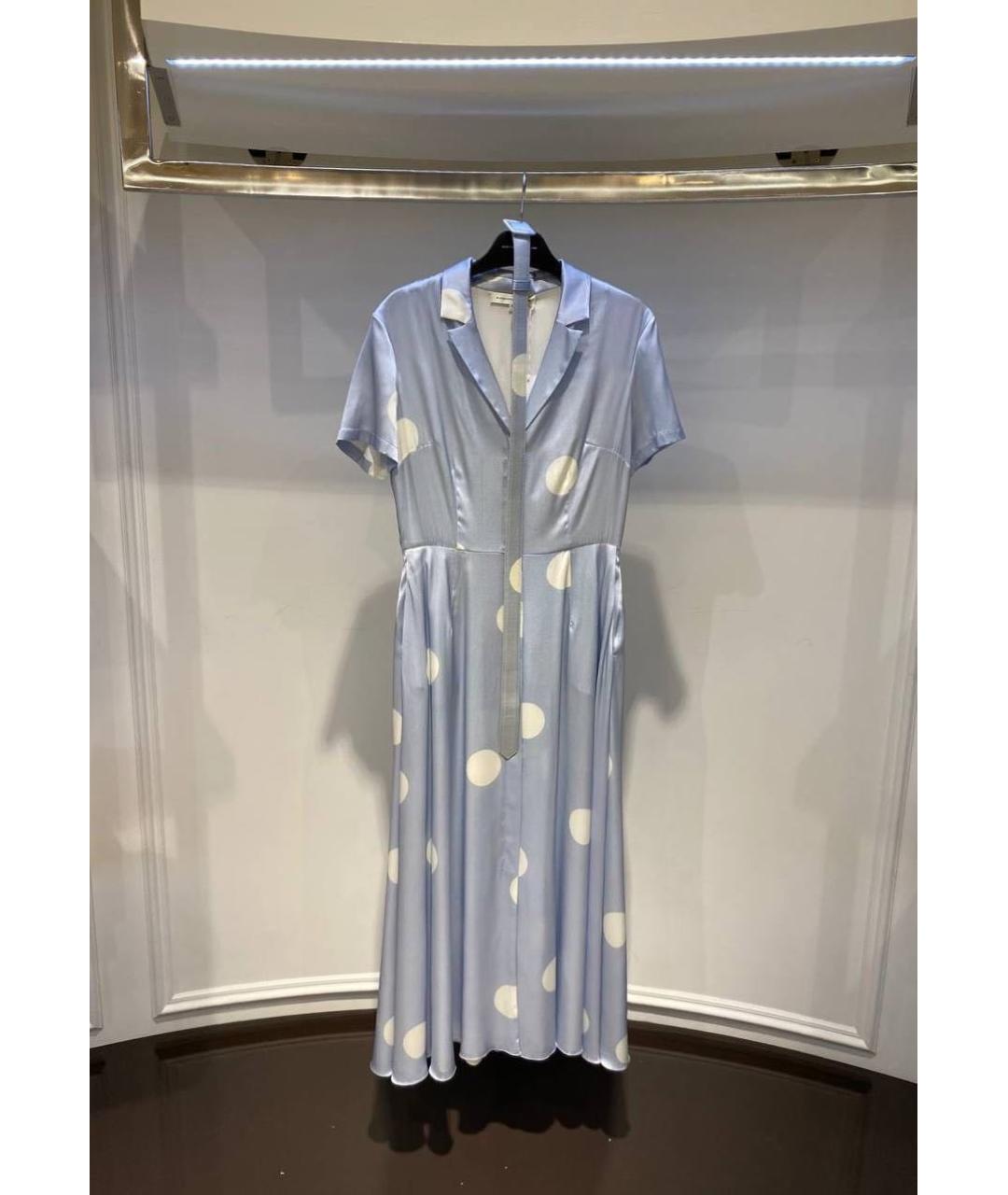 ALEXANDER TEREKHOV Голубое повседневное платье, фото 1