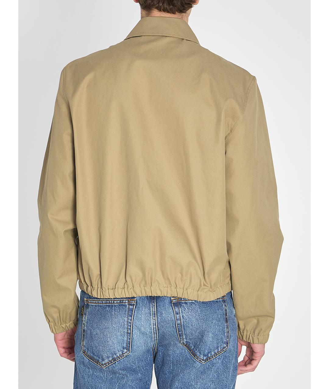 Ami Paris Бежевая хлопковая куртка, фото 5