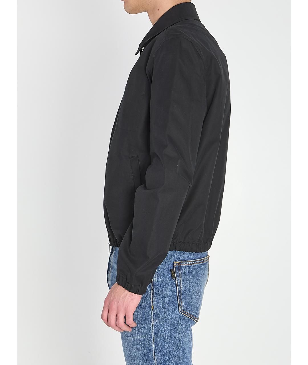 Ami Paris Черная хлопковая куртка, фото 4