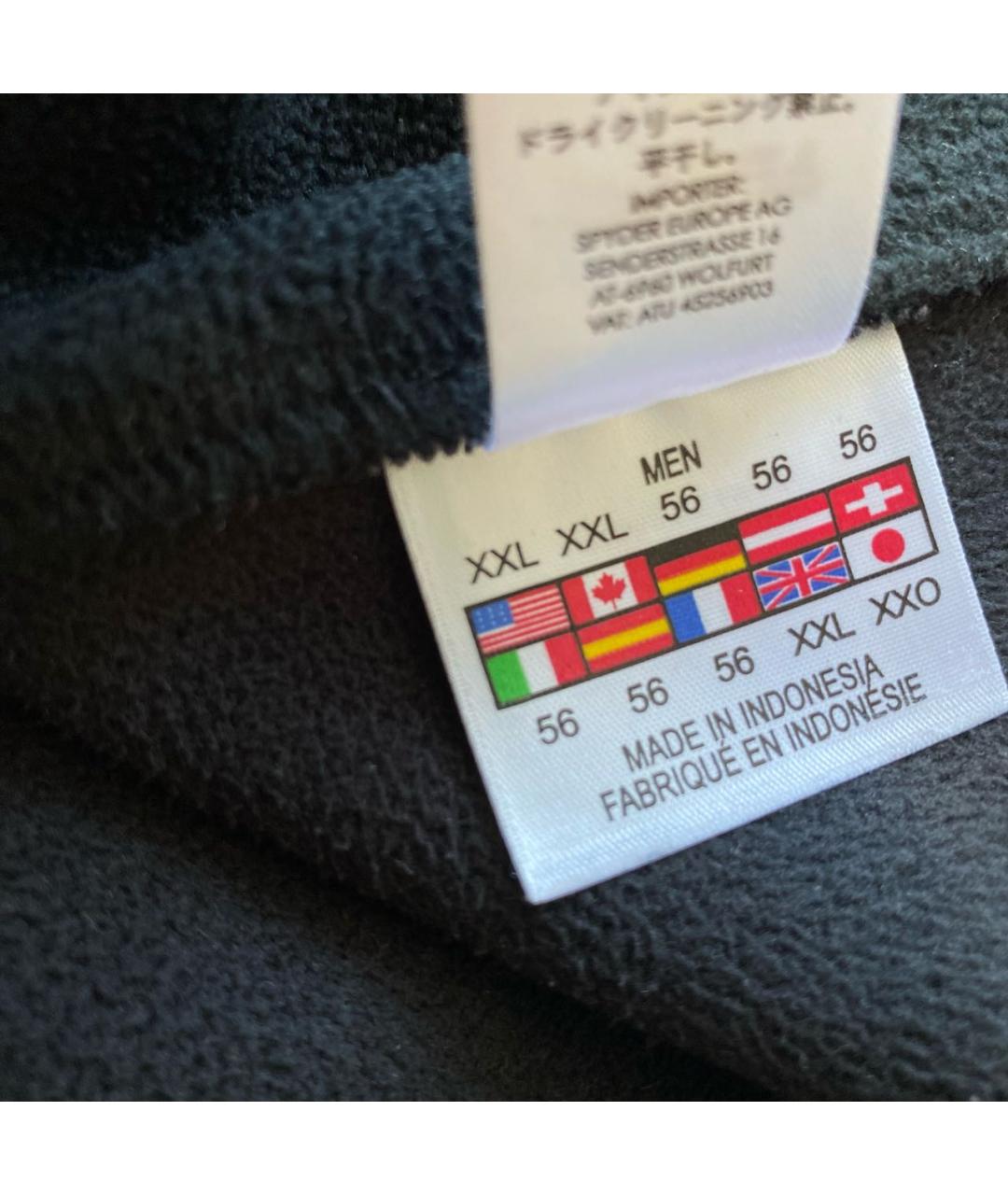 SPYDER Черная полиэстеровая спортивная куртка, фото 8