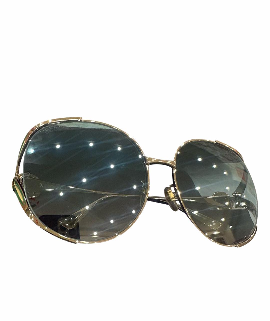 GUCCI Мульти металлические солнцезащитные очки, фото 1